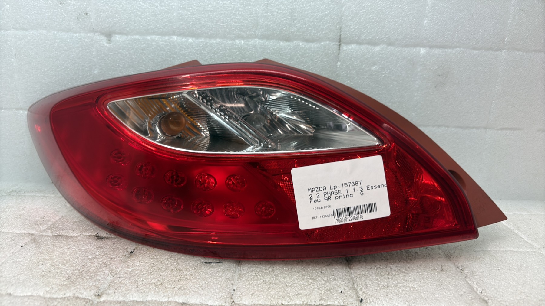 Feu arriere principal gauche (feux) mazda 2 2 phase 1