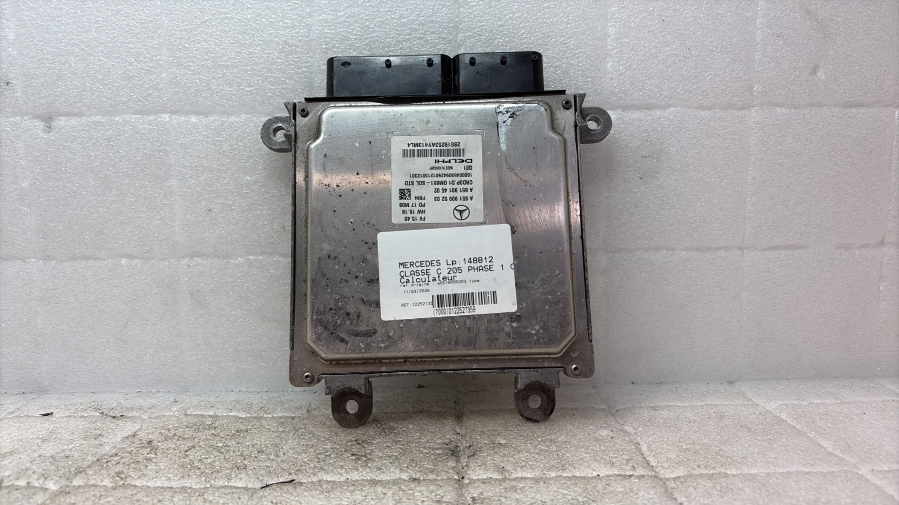 Calculateur mercedes classe c 205 phase 1 coupe