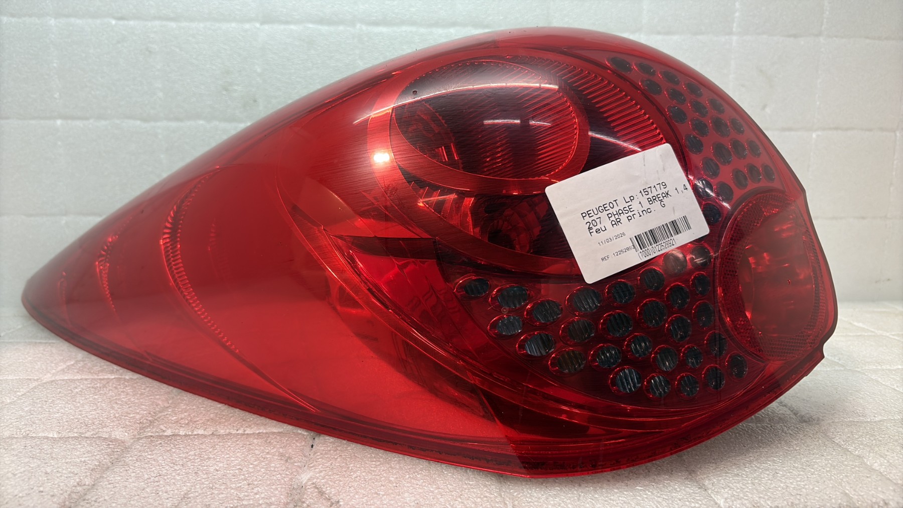 Feu arriere principal gauche (feux) peugeot 207 phase 1 break