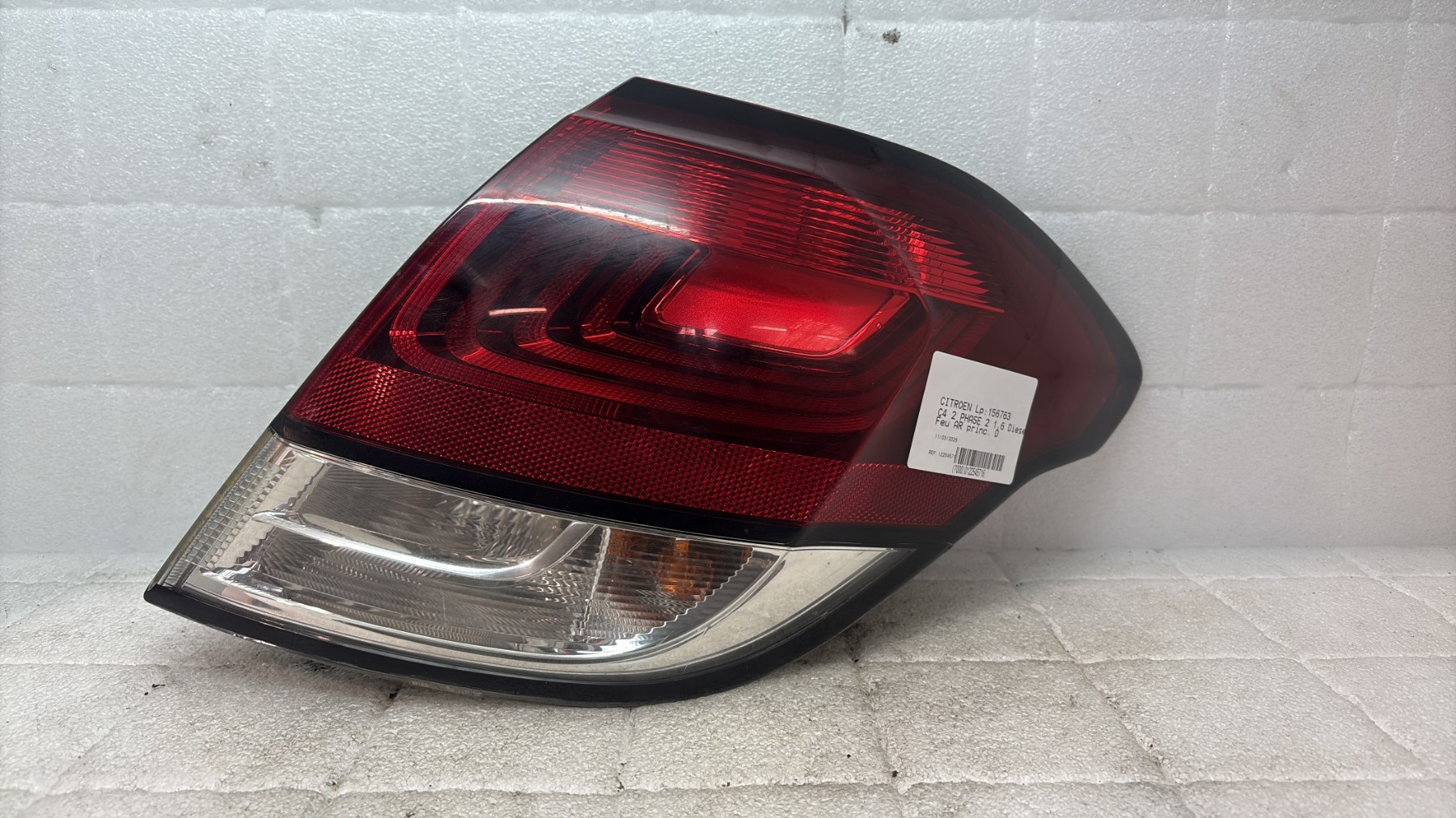 Feu arriere principal droit (feux) citroen c4 2 phase 2