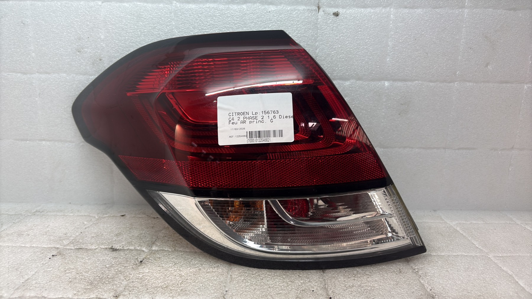 Feu arriere principal gauche (feux) citroen c4 2 phase 2