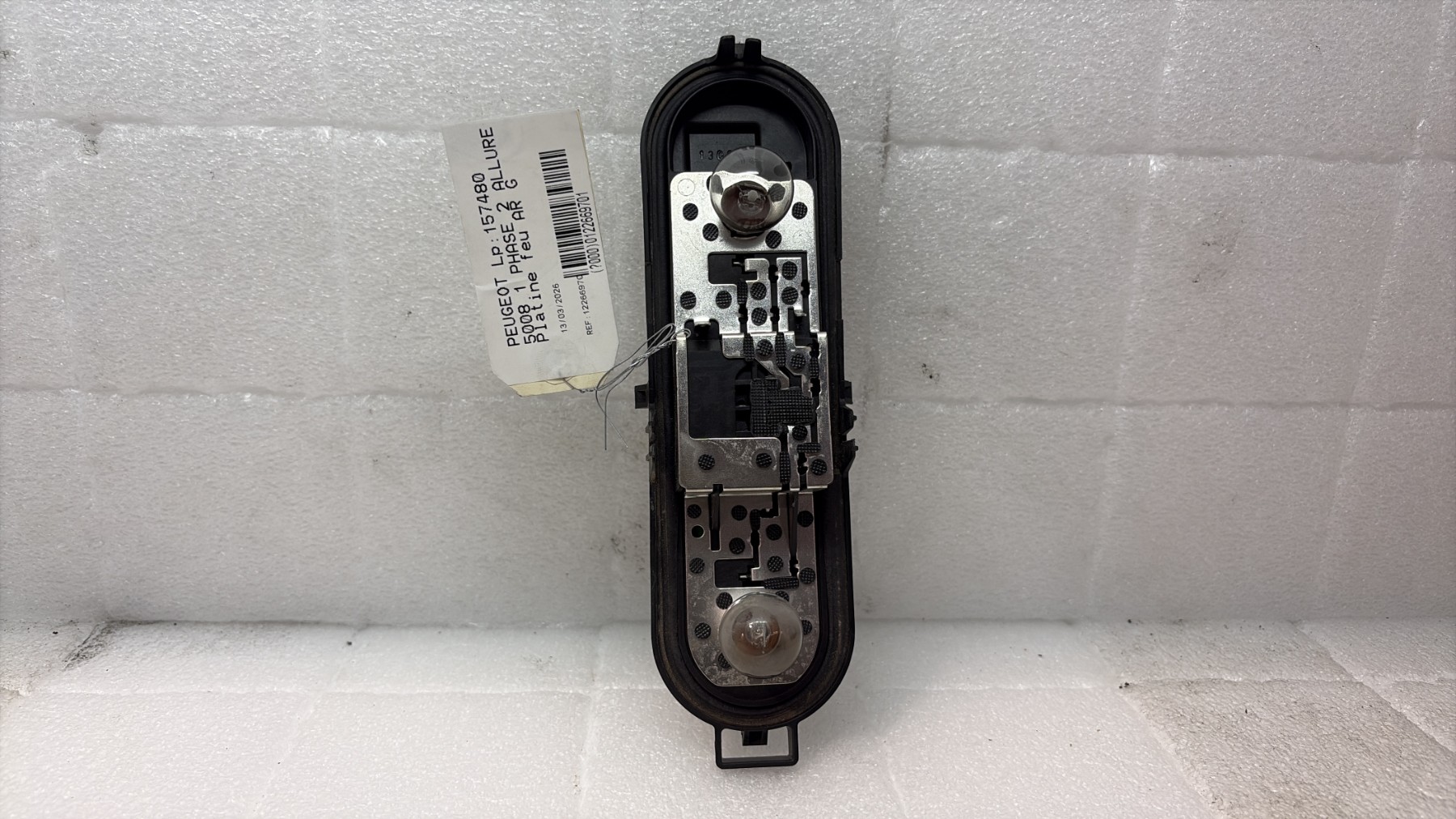 Platine feu arriere gauche peugeot 5008 1 phase 2