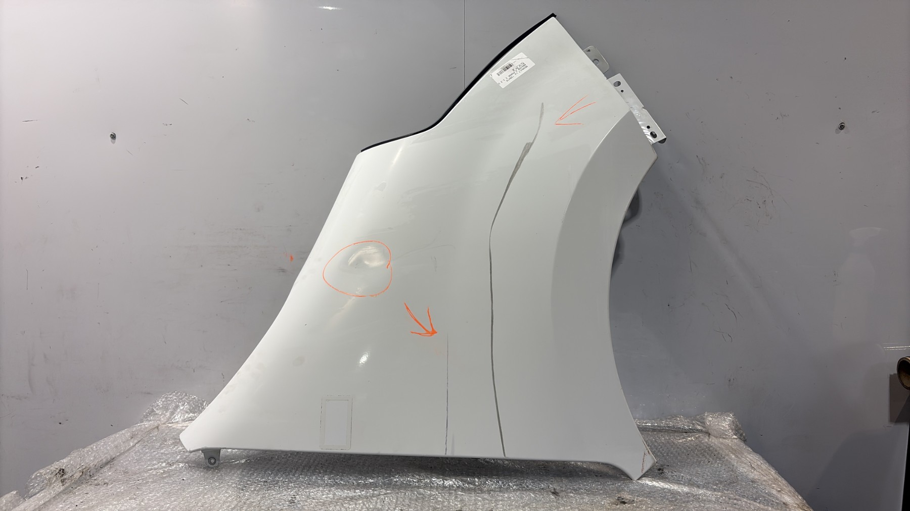 Aile avant droit renault master 3 phase 2