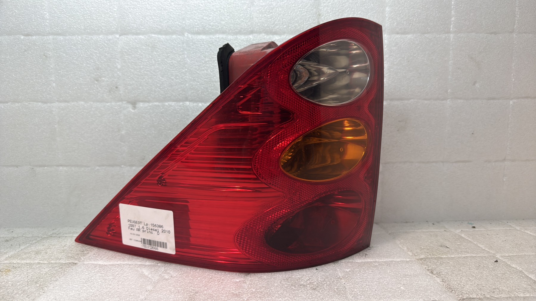 Feu arriere principal droit (feux) peugeot 1007