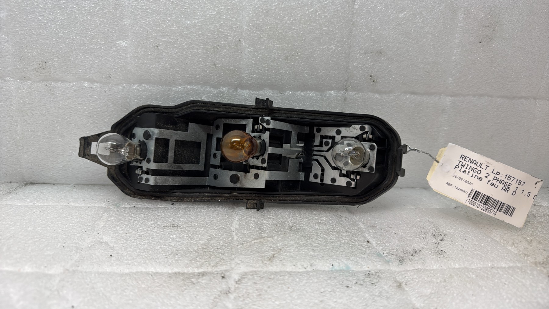 Platine feu arriere droit renault twingo 2 phase 1