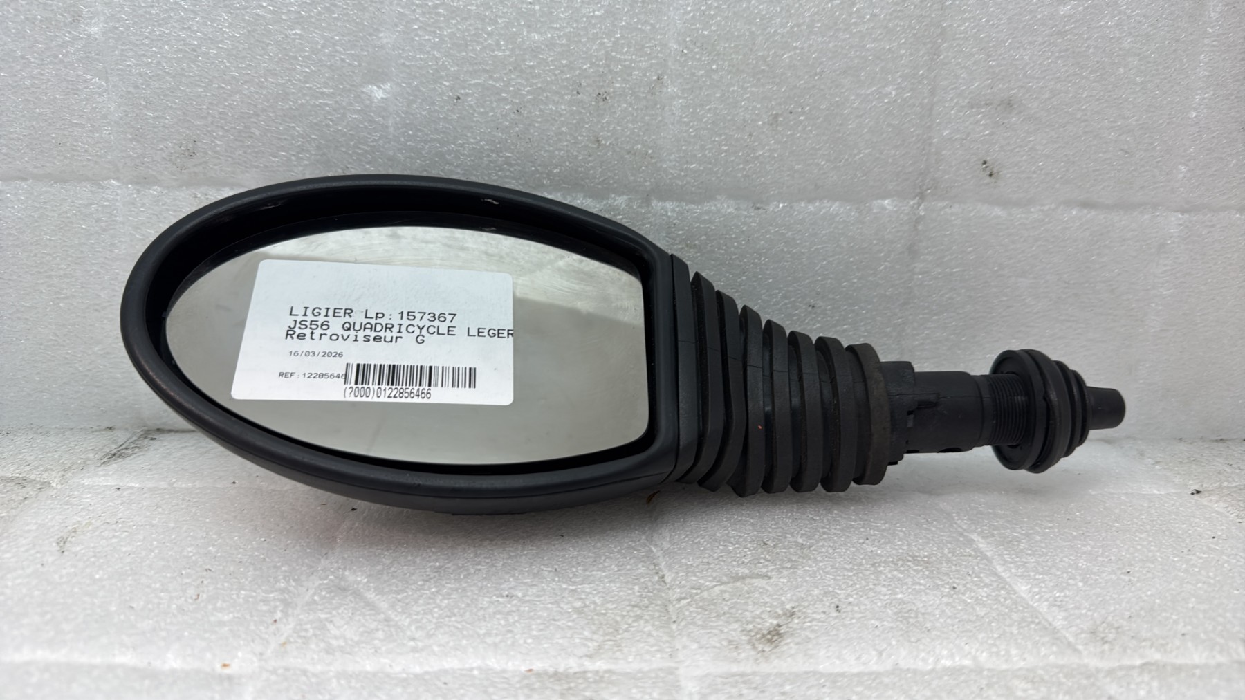 Retroviseur gauche ligier js56 quadricycle leger