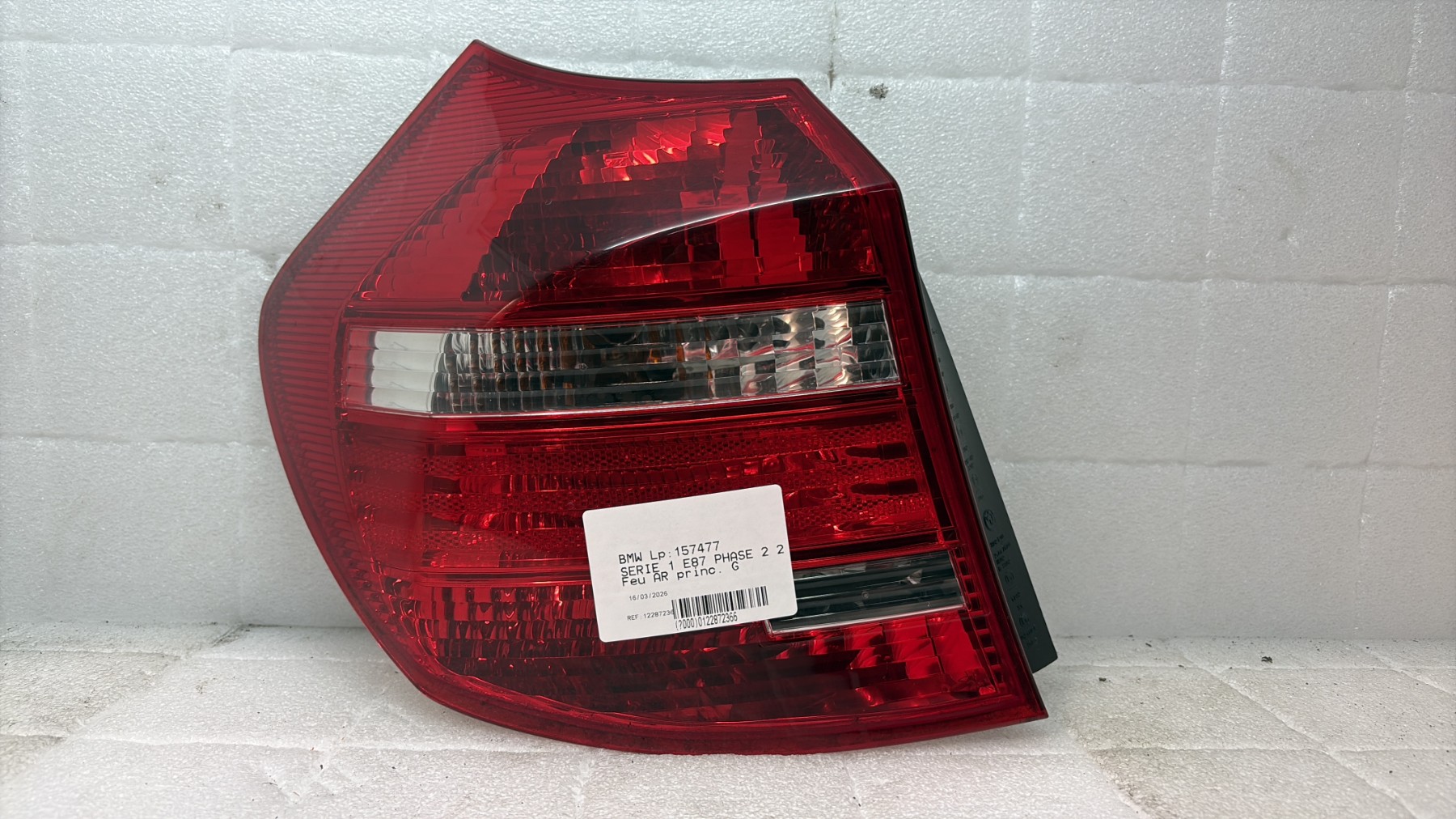 Feu arriere principal gauche (feux) bmw serie 1 e87 phase 2