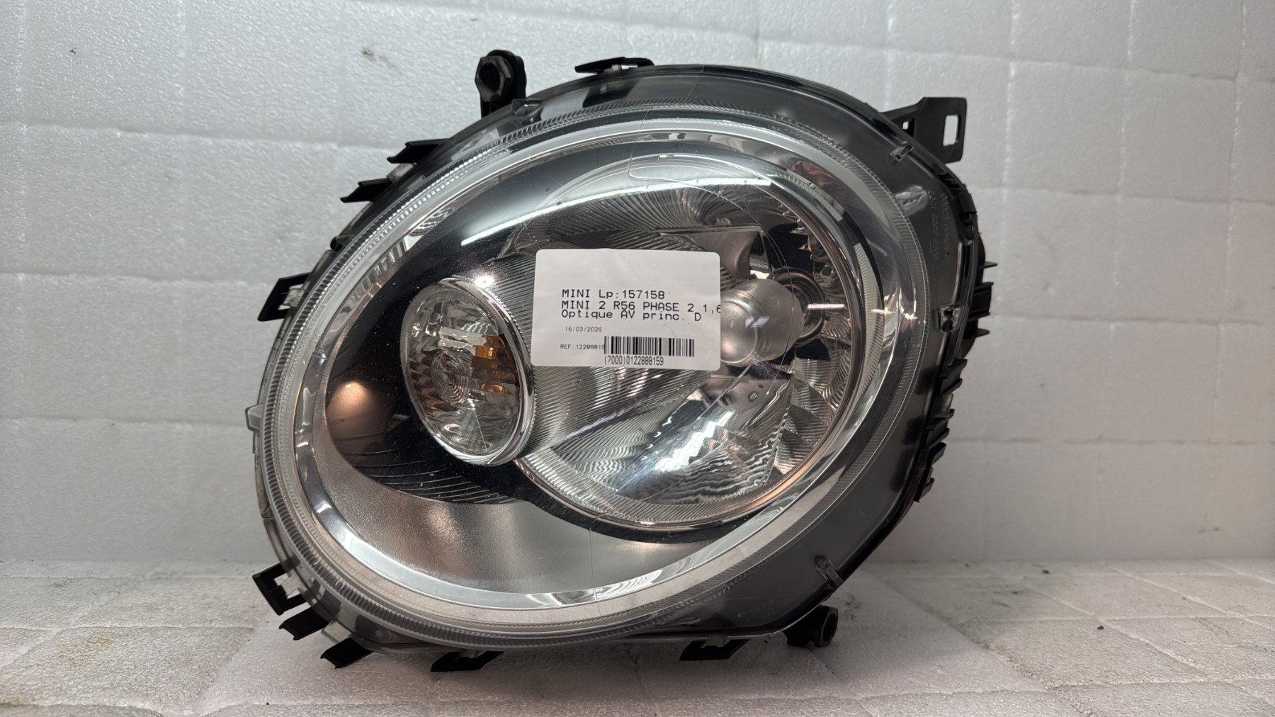 Optique avant principal droit (feux)(phare) mini mini 2 r56 phase 2
