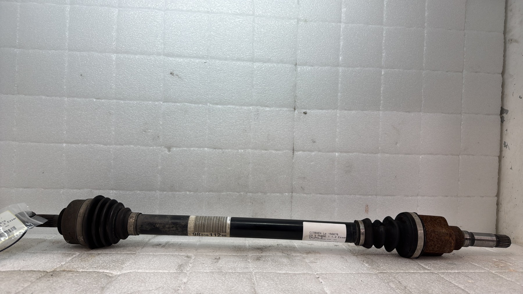 Cardan droit (transmission) citroen c3 3 phase 1