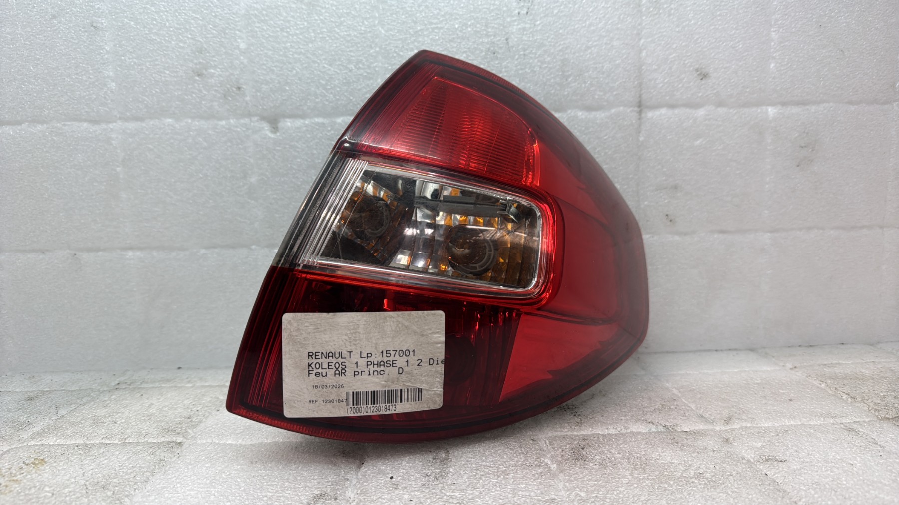 Feu arriere principal droit (feux) renault koleos 1 phase 1