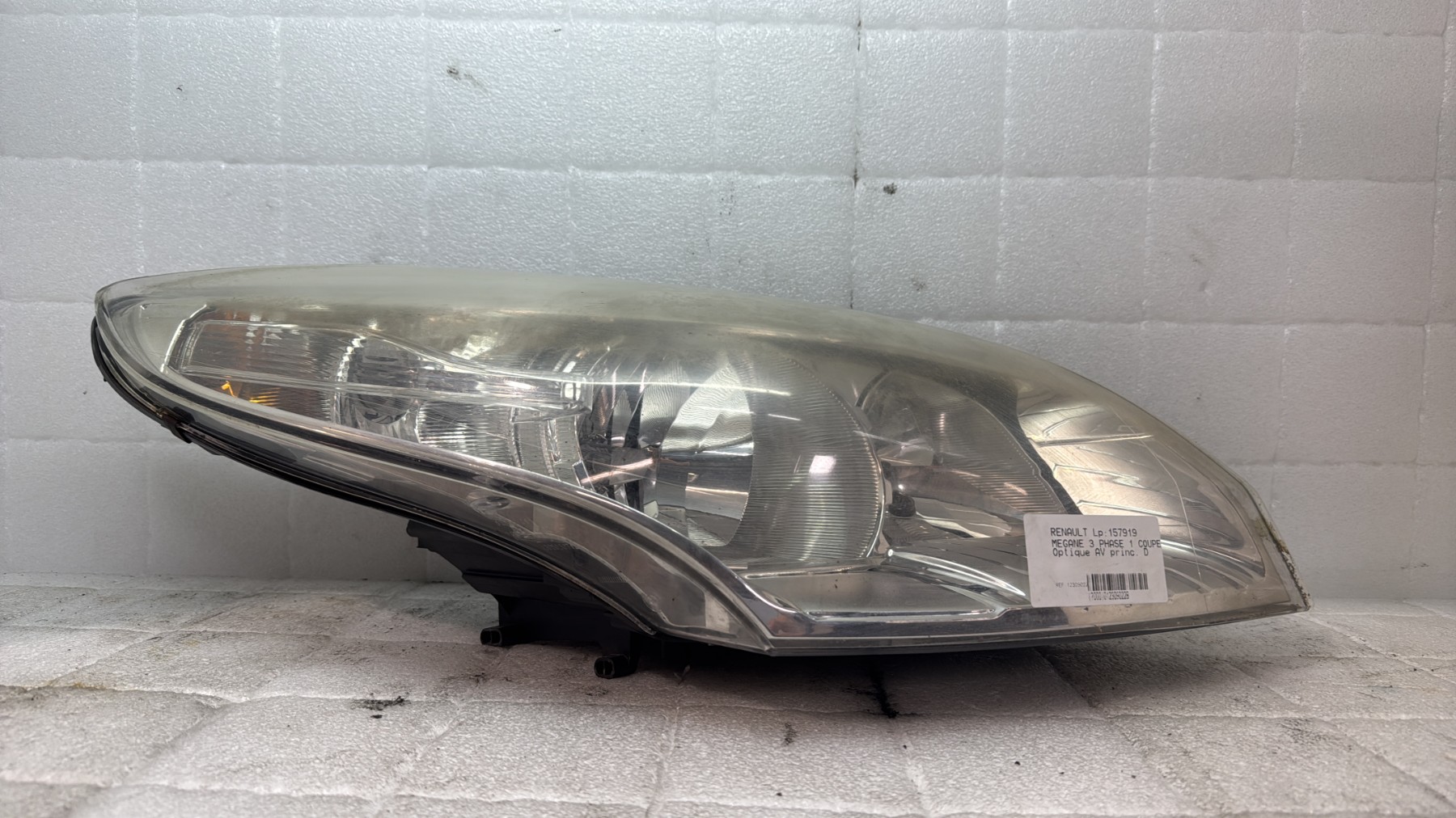 Optique avant principal droit (feux)(phare) renault megane 3 phase 1 coupe