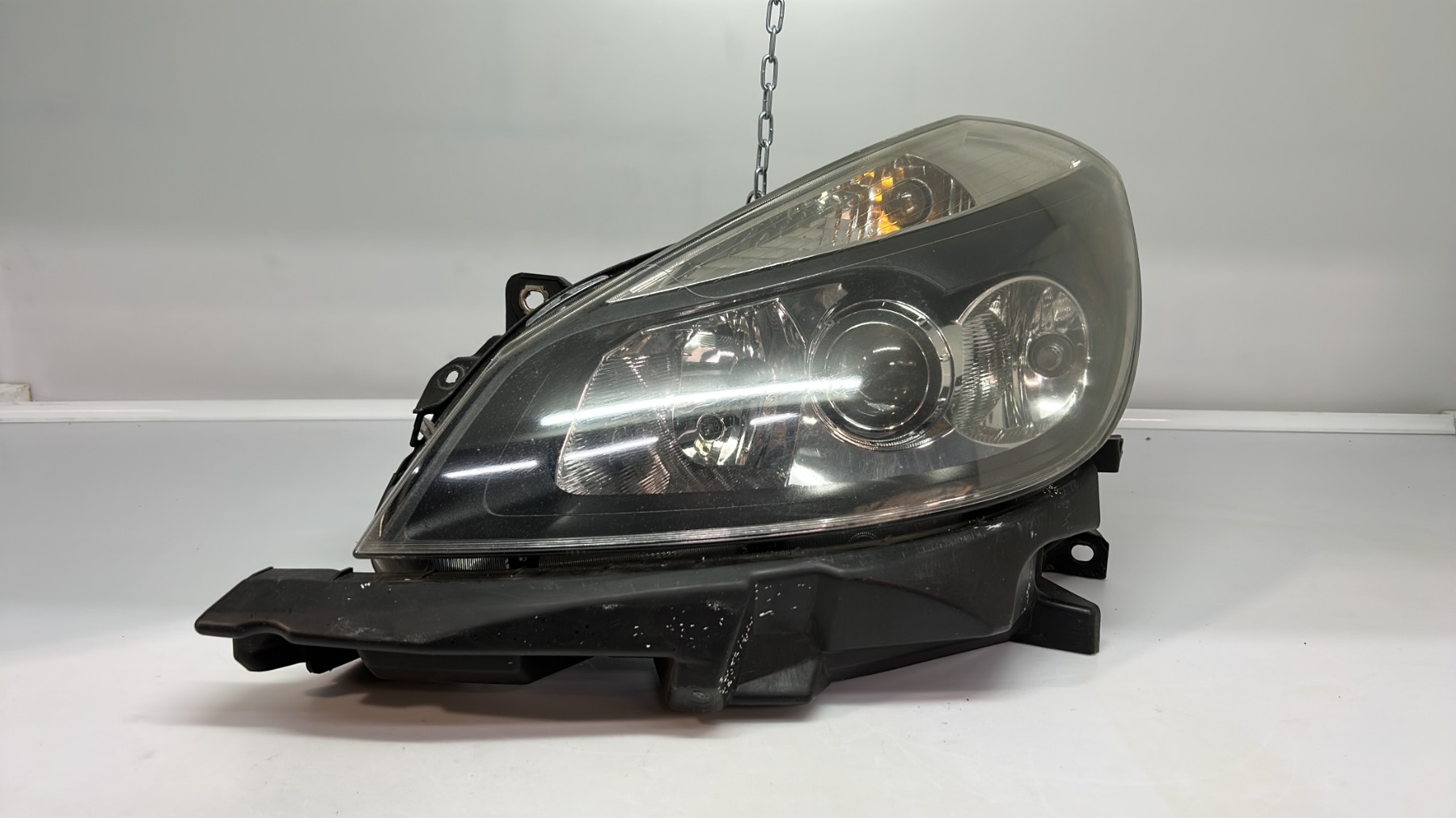 Optique avant principal gauche (feux)(phare) renault clio 3 phase 1