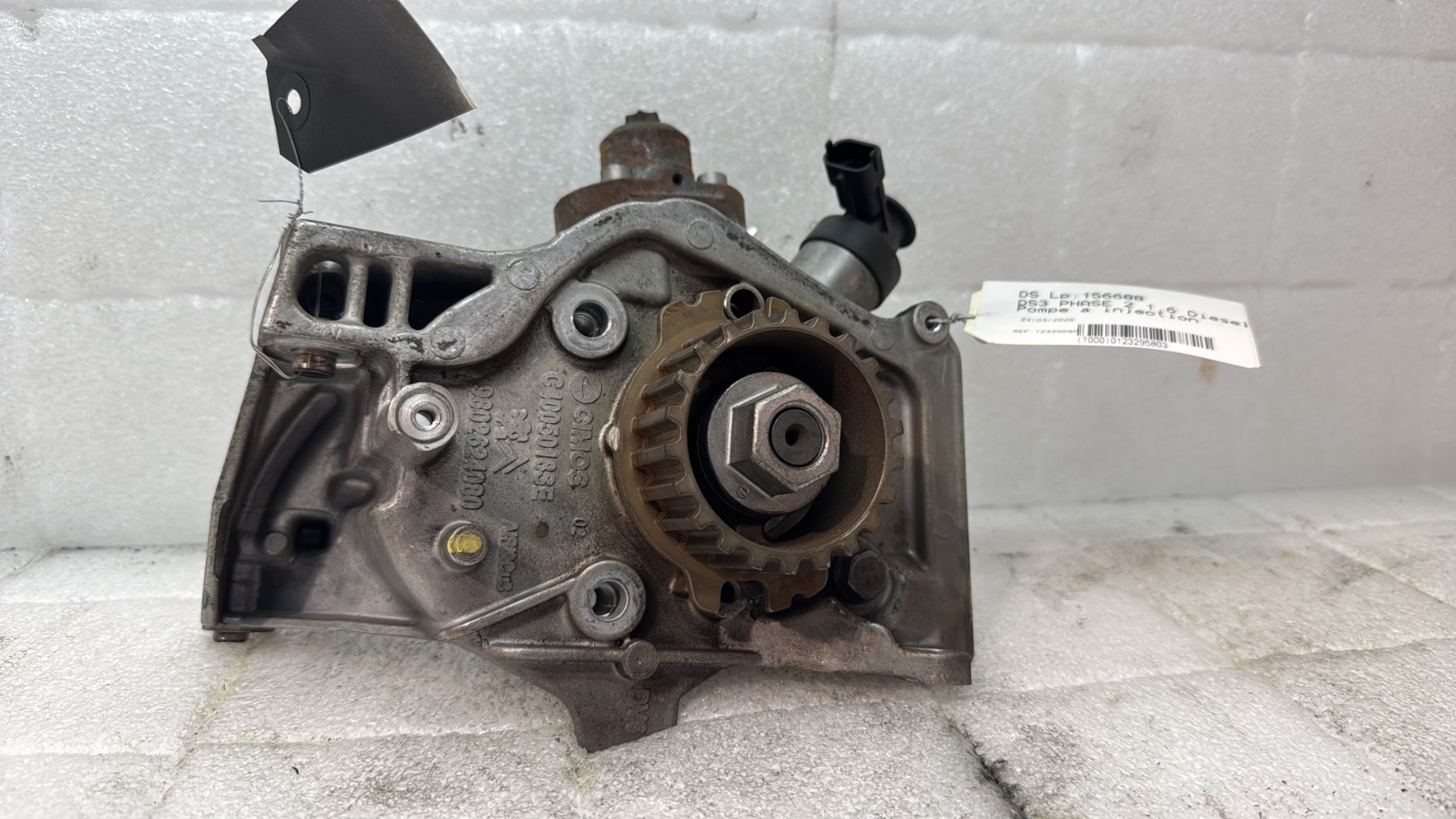 Pompe à injection ds ds3 phase 2