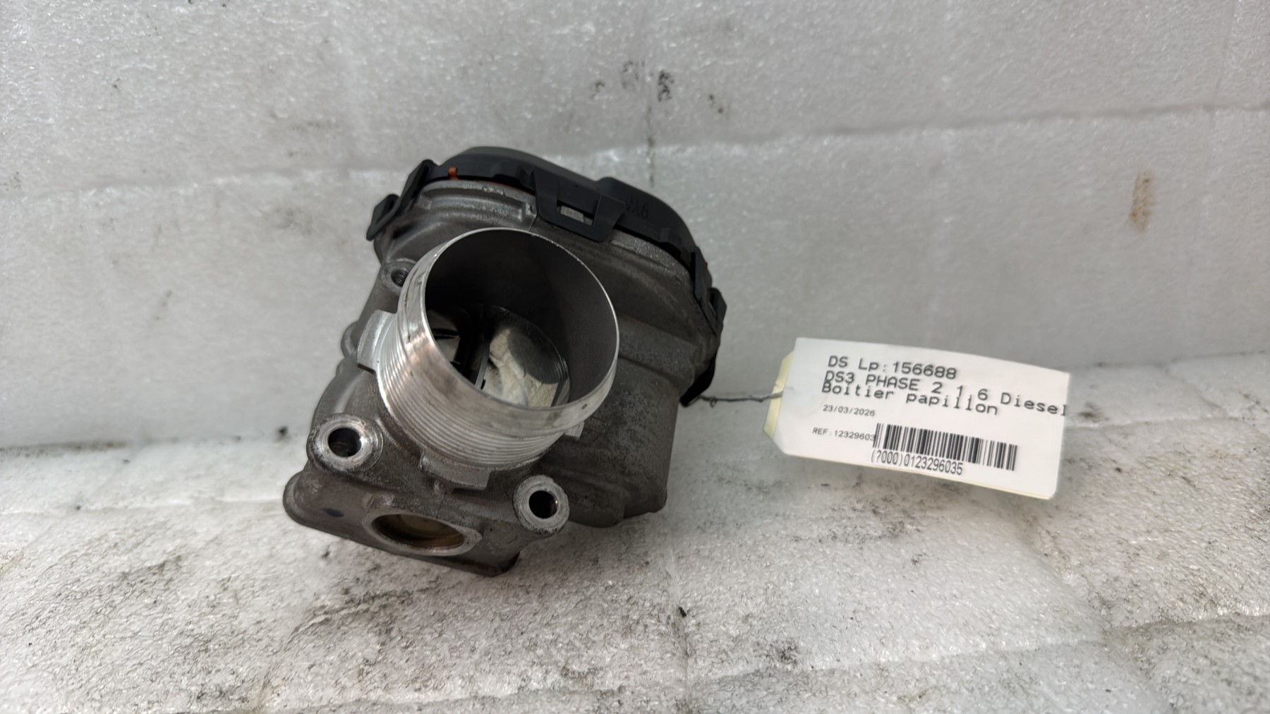 Boitier papillon ds ds3 phase 2