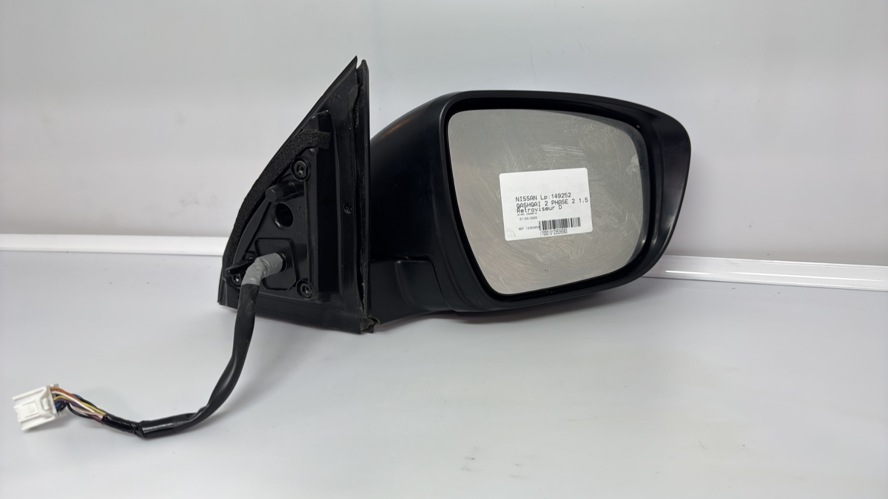 Retroviseur droit nissan qashqai 2 phase 2