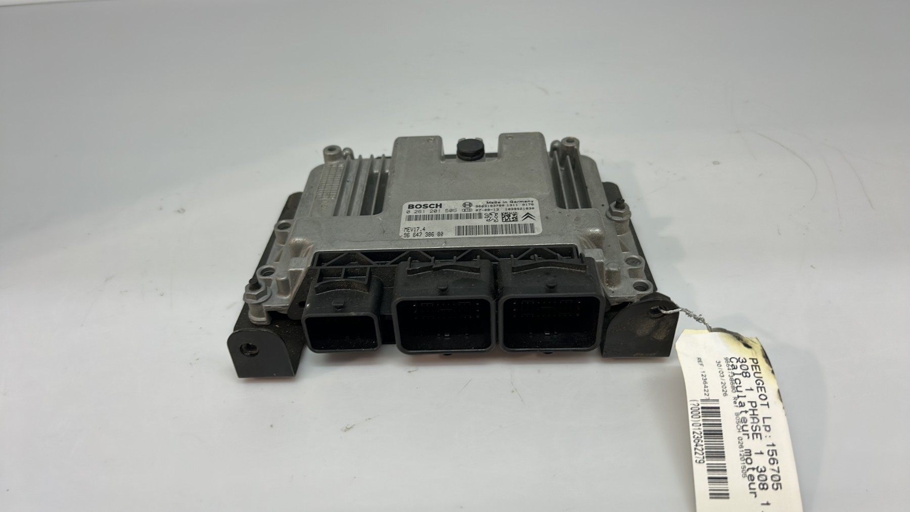 Calculateur moteur peugeot 308 1 phase 1