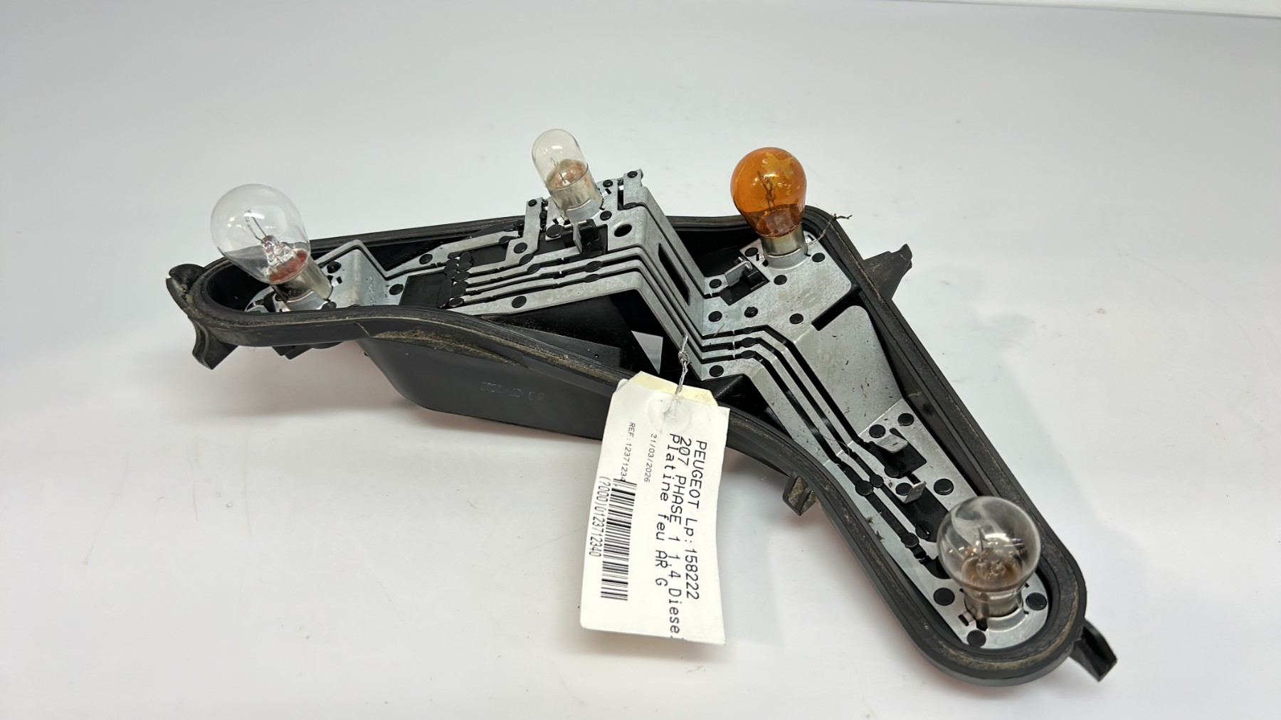 Platine feu arriere gauche peugeot 207 phase 1