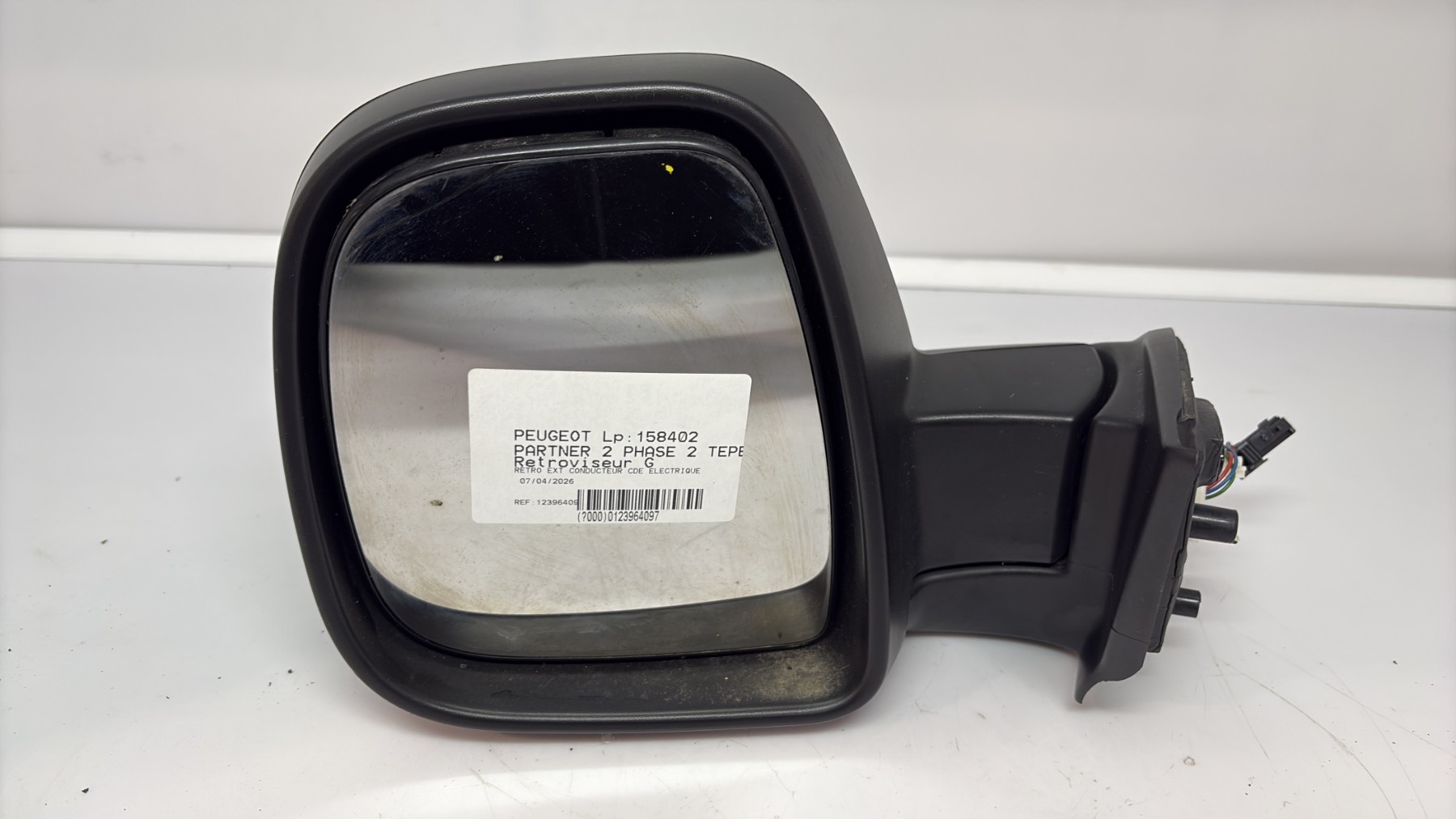 Retroviseur gauche peugeot partner 2 phase 2