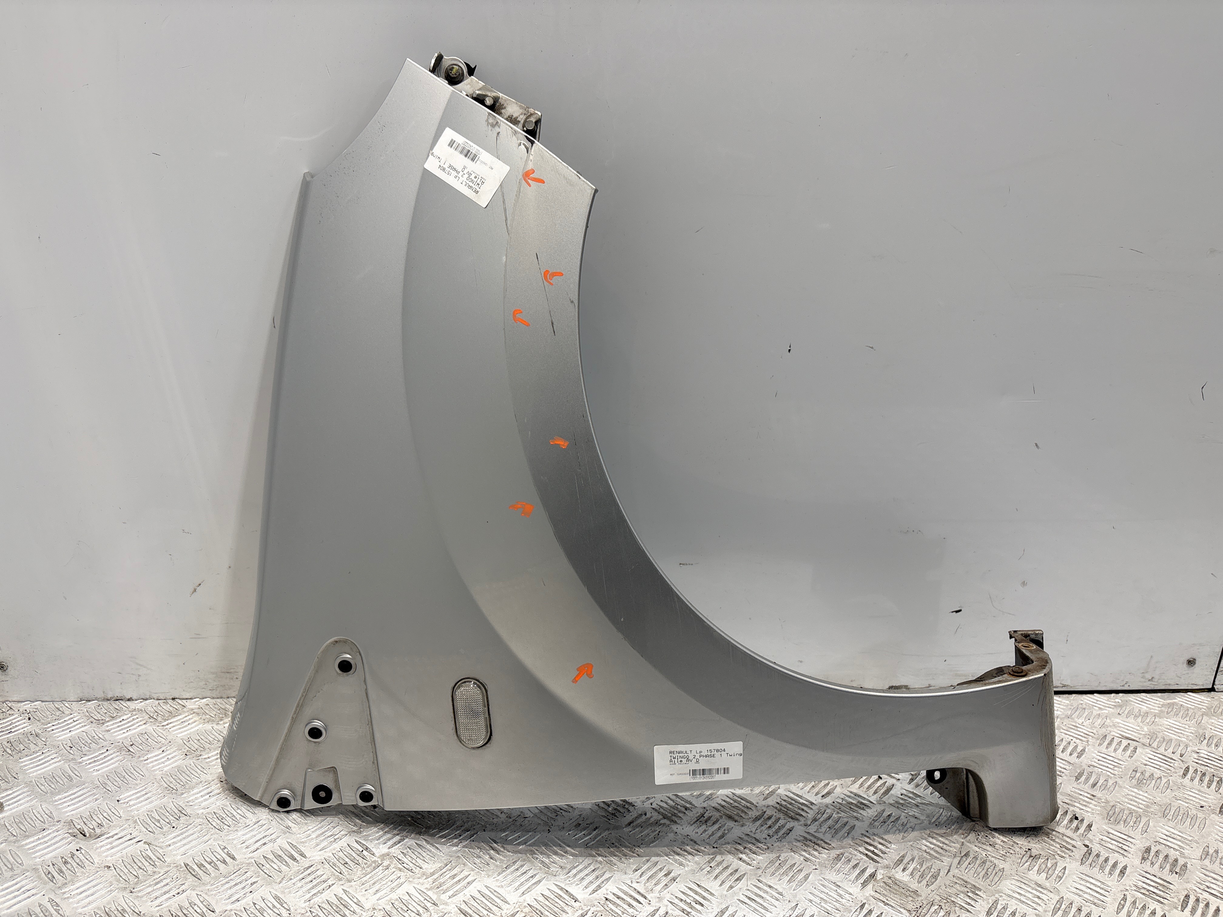 Aile avant droit renault twingo 2 phase 1