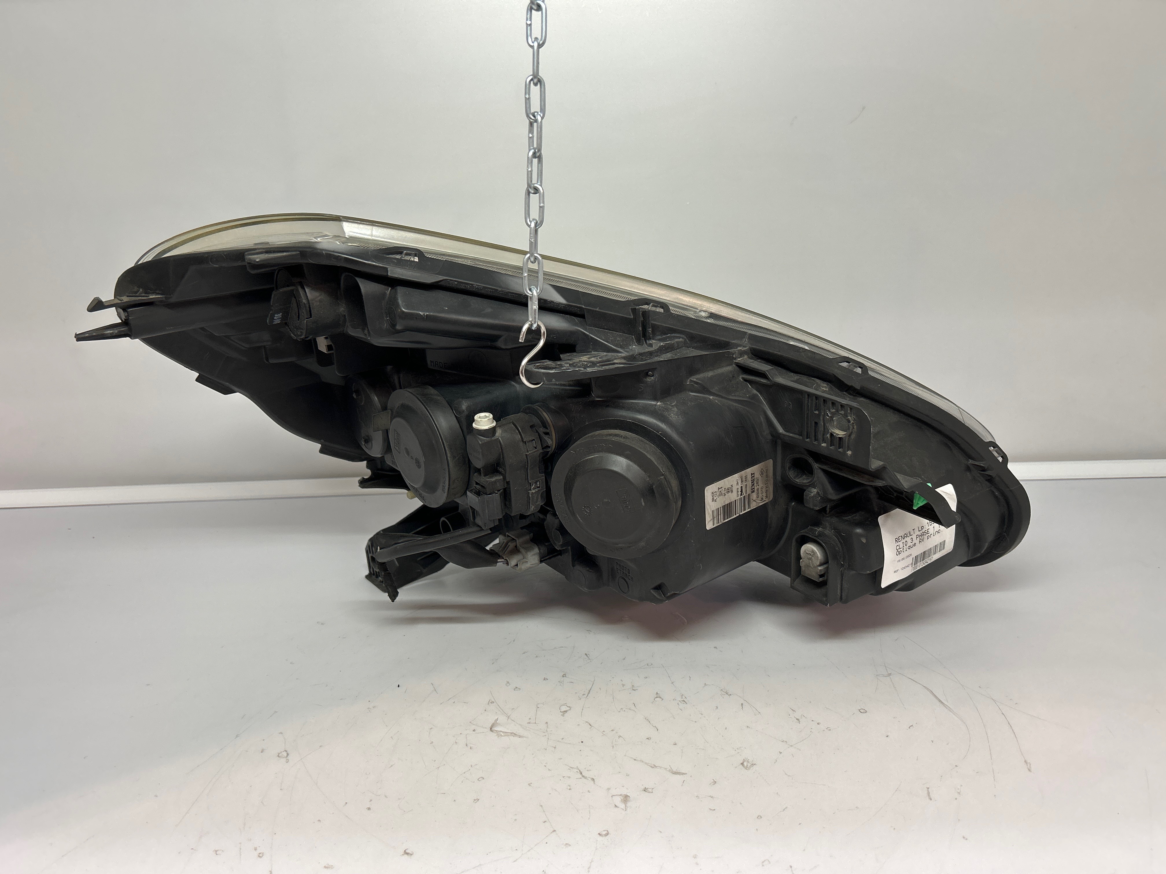 Optique avant principal gauche (feux)(phare) renault clio 3 phase 1