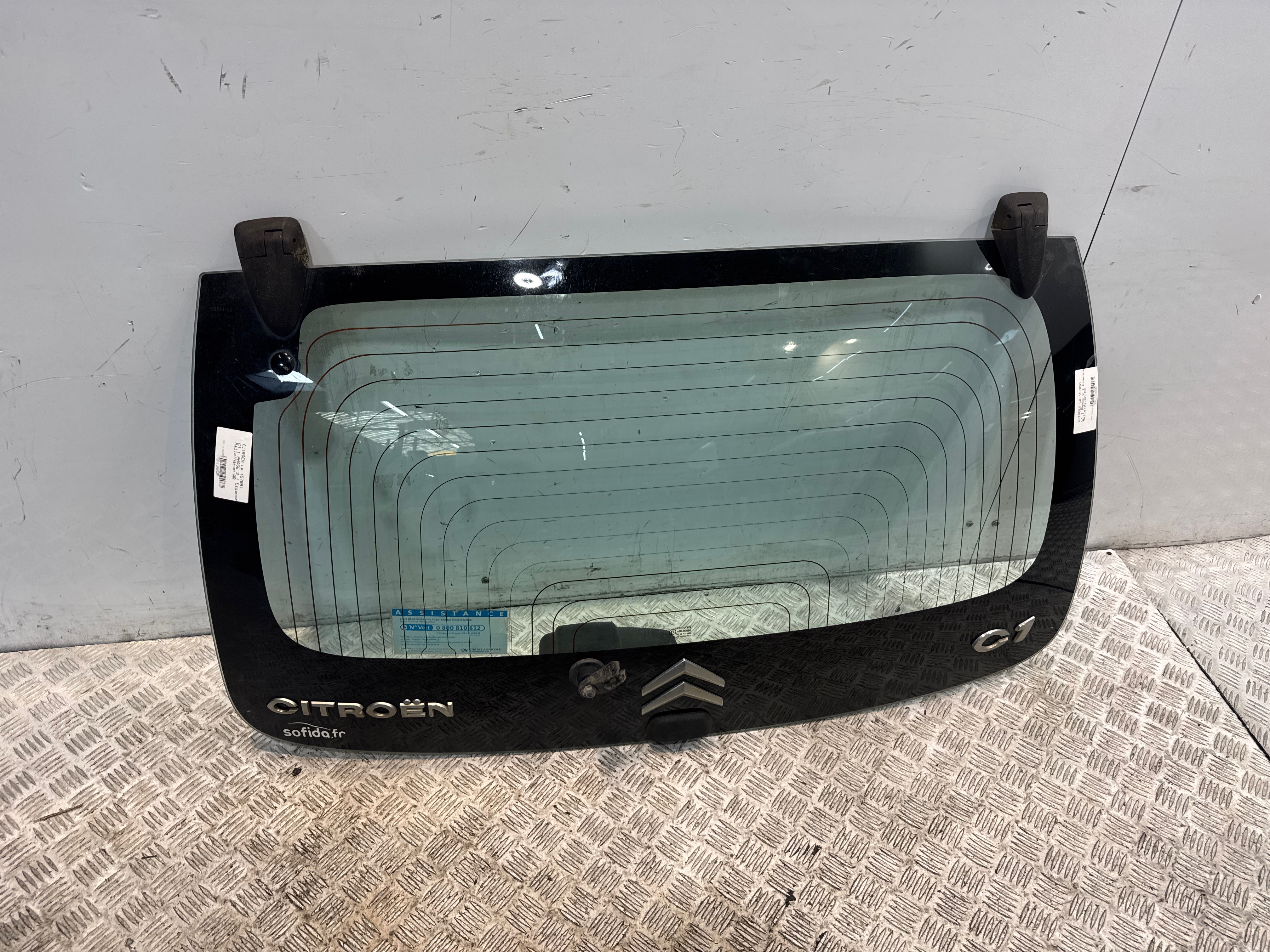 Malle/Hayon arriere citroen c1 1 phase 2