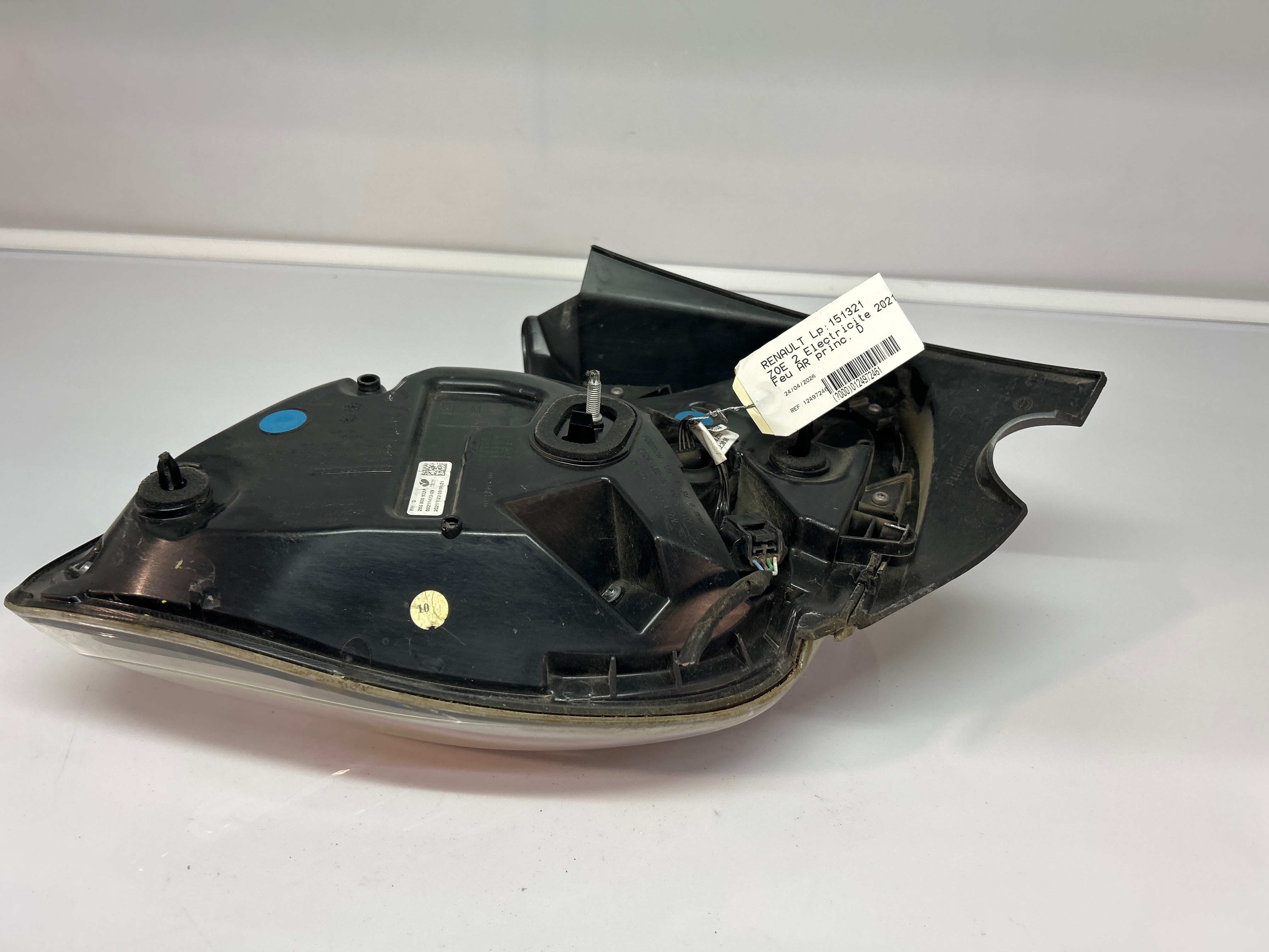 Feu arriere principal droit (feux) renault zoe 2