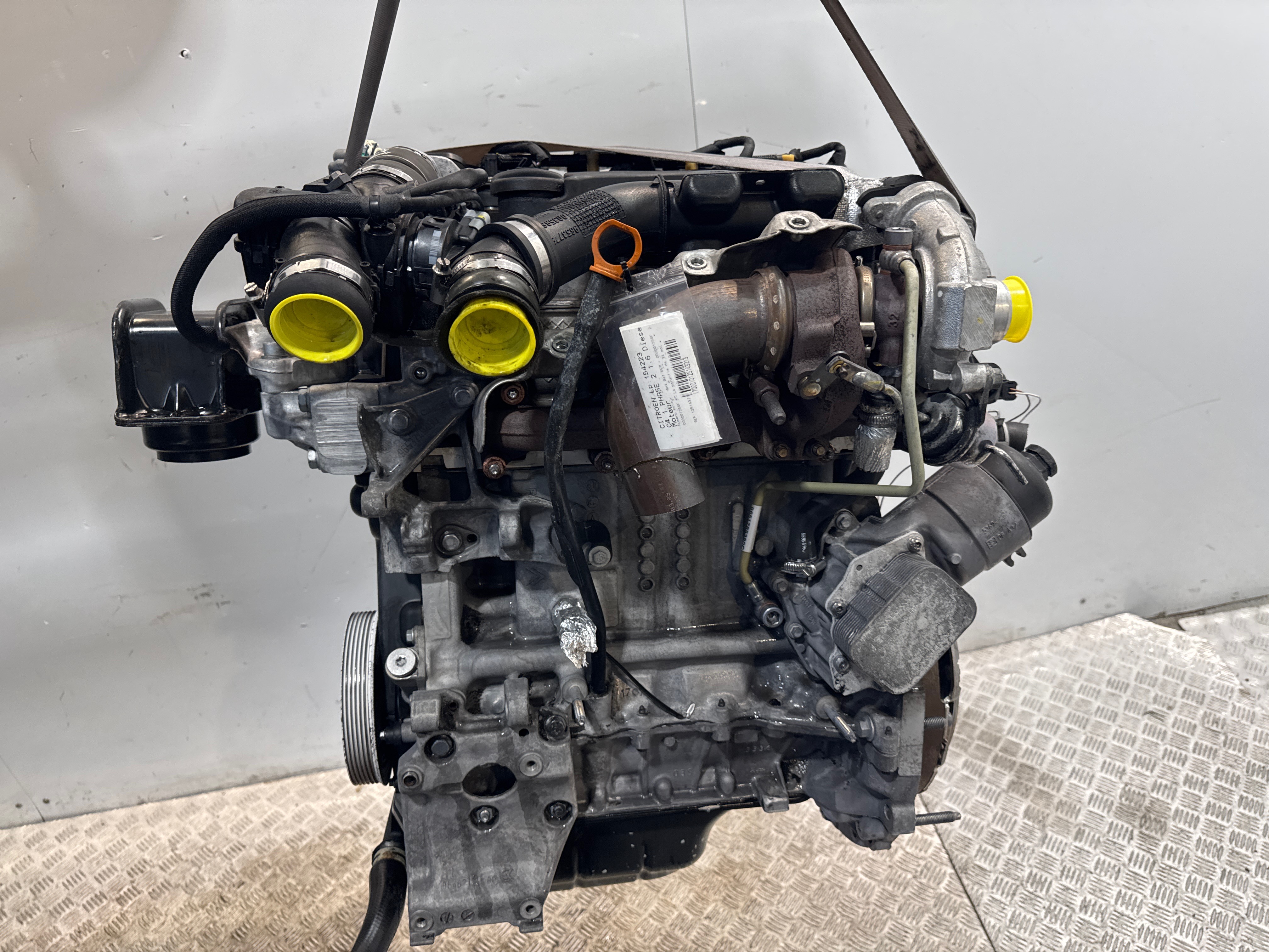 Moteur citroen c4 1 phase 2