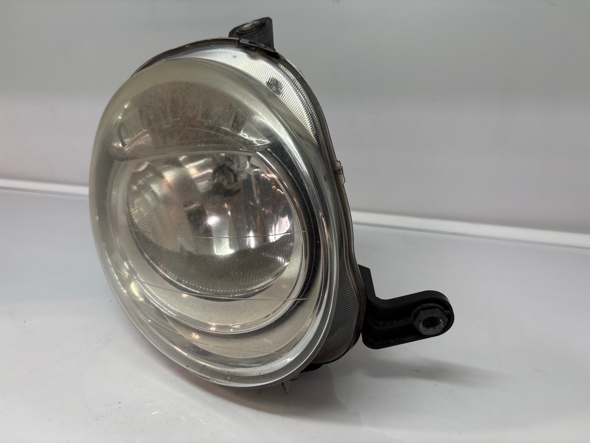 Optique avant principal droit (feux)(phare) fiat 500 2 phase 1