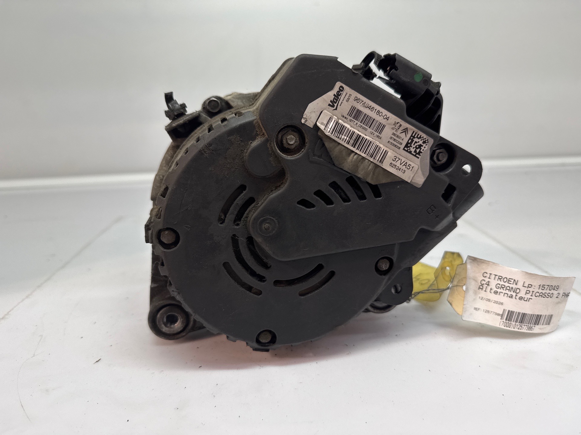 Alternateur citroen c4 grand picasso 2 phase 1