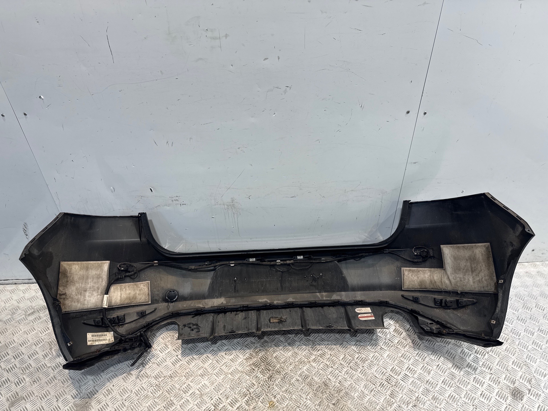 Pare choc arriere volkswagen golf 7 phase 1