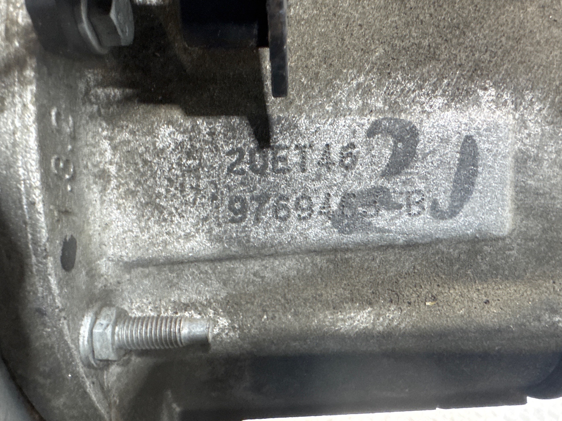 Boite de vitesses peugeot 208 1 phase 2