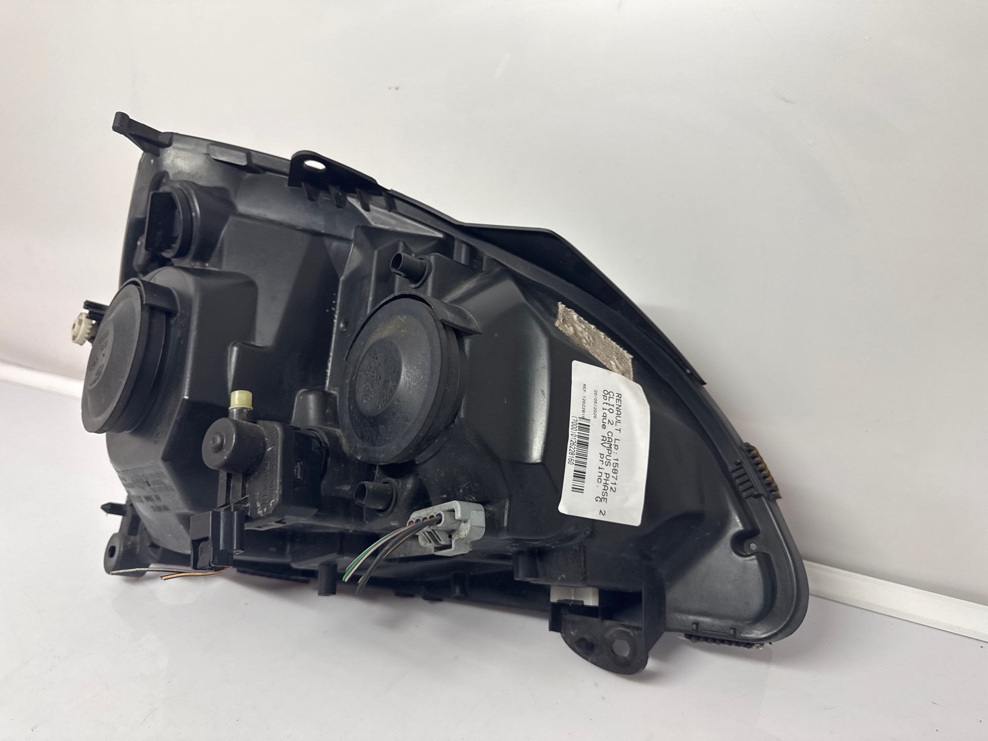 Optique avant principal gauche (feux)(phare) renault clio 2 campus phase 2