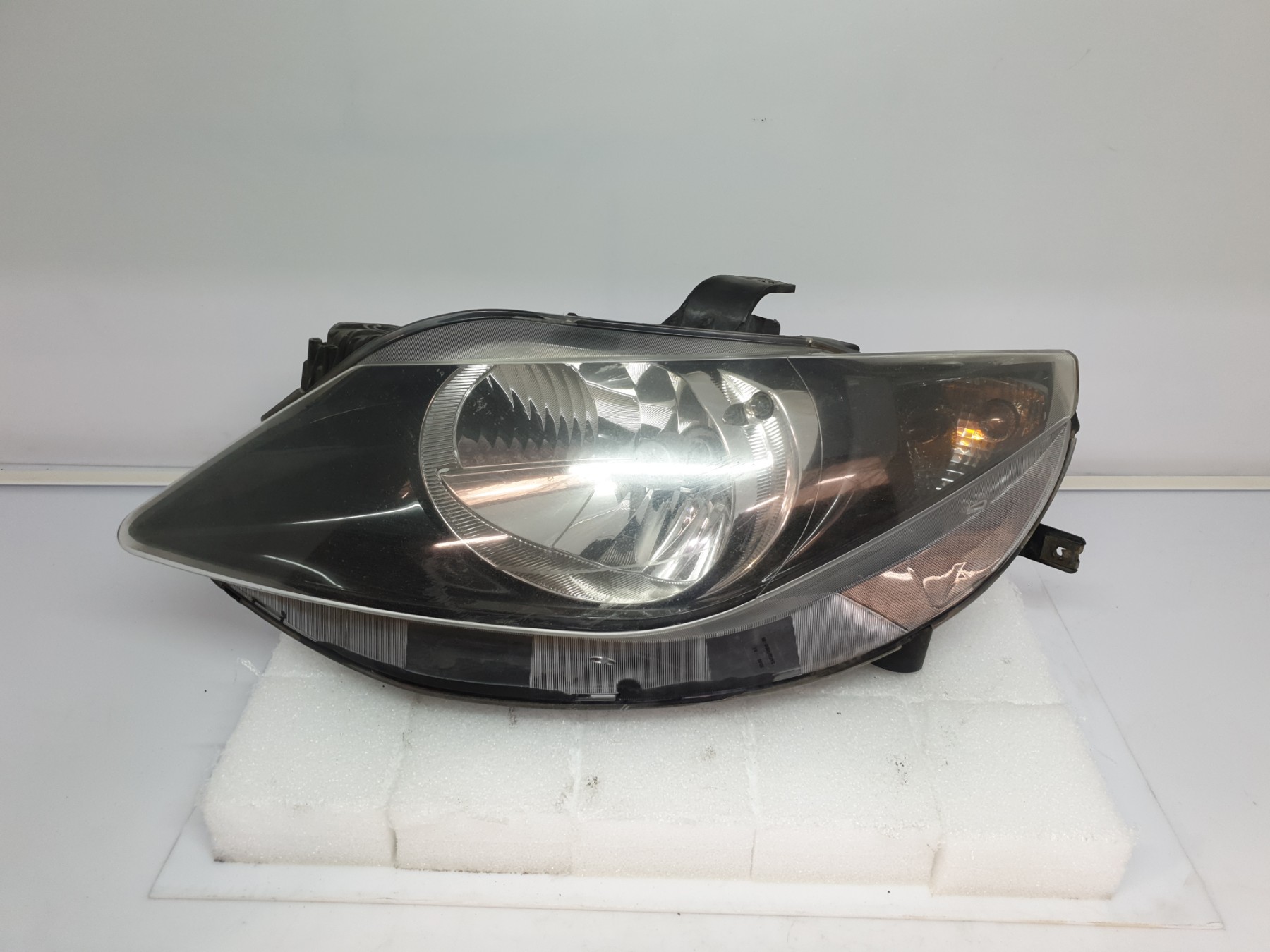 Optique avant principal gauche (feux)(phare) seat ibiza 4 phase 1 coupe
