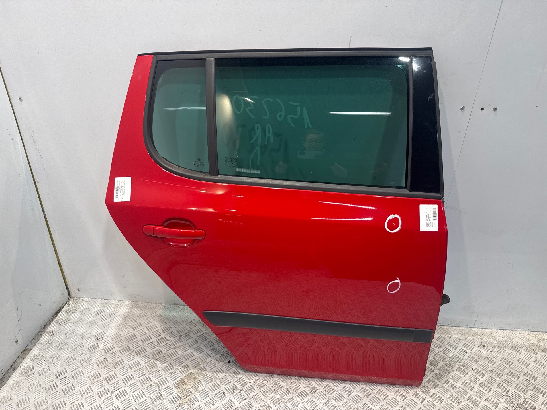 Porte arriere droit skoda fabia 2 phase 2