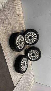 Jeu de 4 jantes  fiat 500 2 phase 2