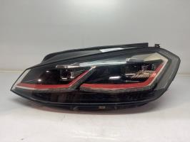 Optique avant principal gauche (feux)(phare) volkswagen golf 7 phase 2