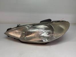 Optique avant principal gauche (feux)(phare) peugeot 206 phase 1