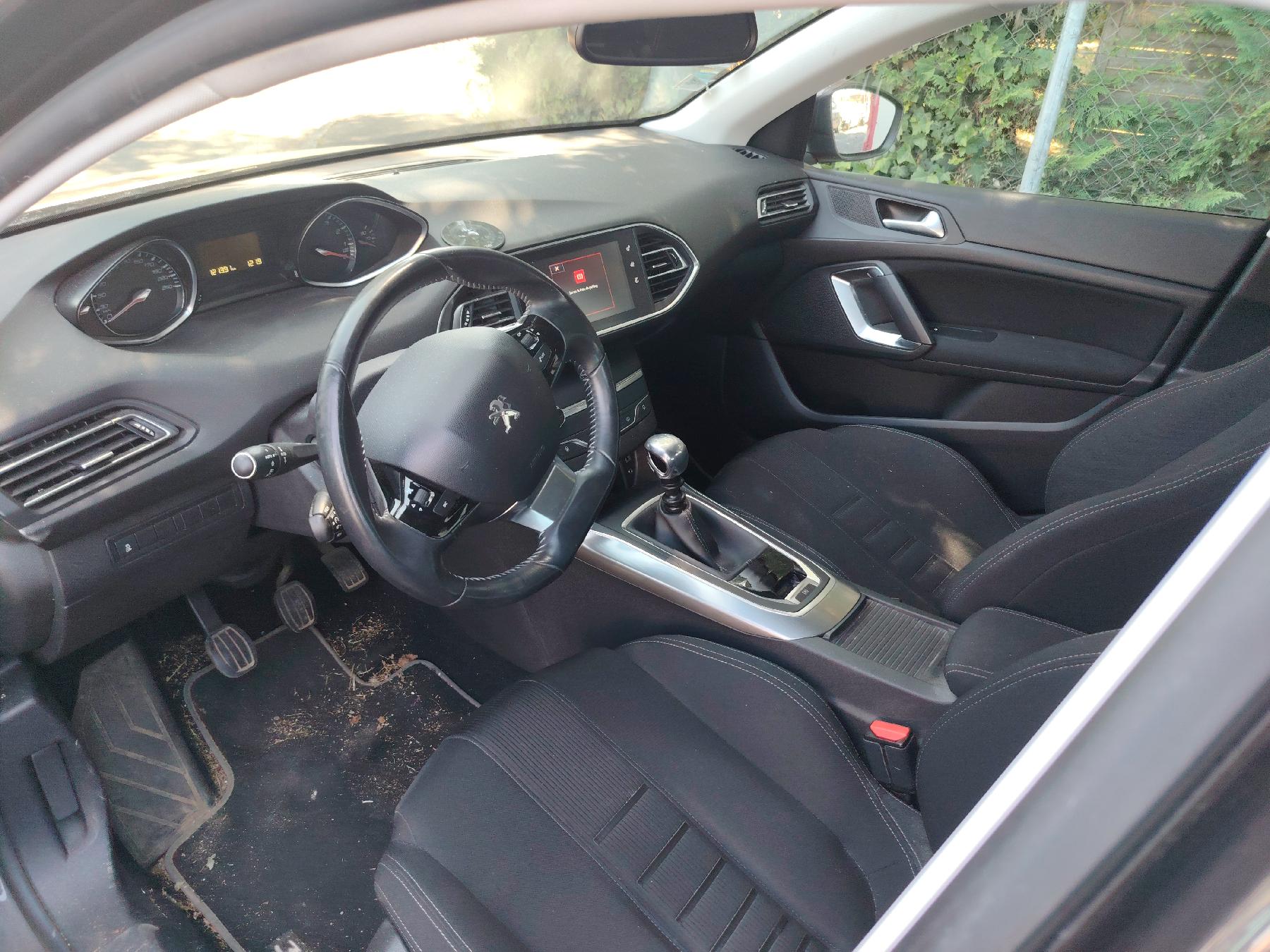 Optique avant principal gauche (feux)(phare) peugeot 308 2 phase 1