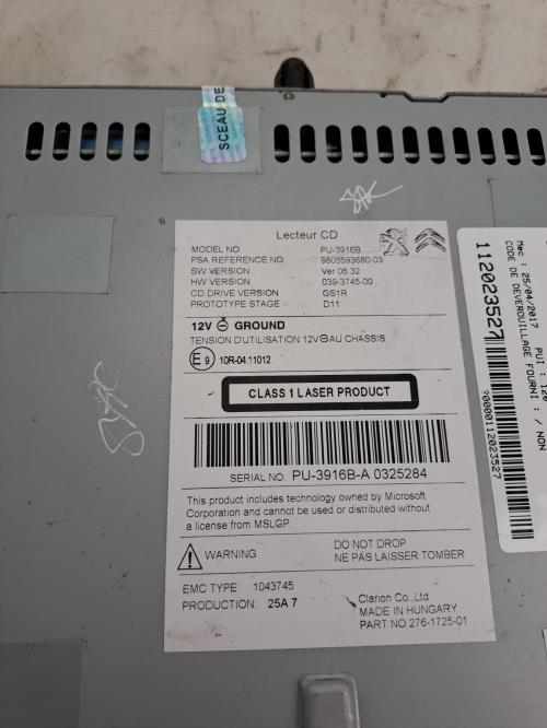 Foto del ricambio