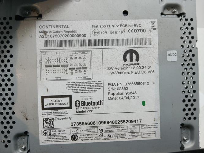 Foto del ricambio