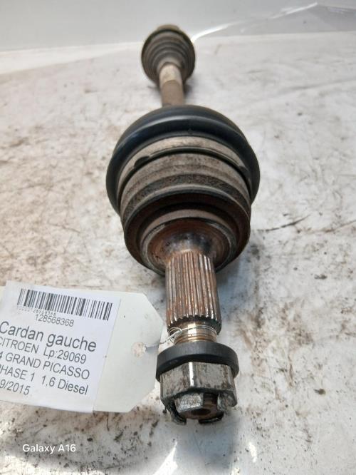 Cardan gauche...
