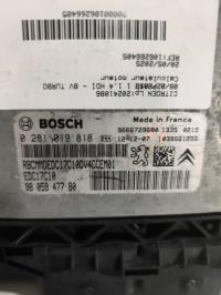 Calculateur moteur - 106266405 - CITROEN C3 2 PHASE 1