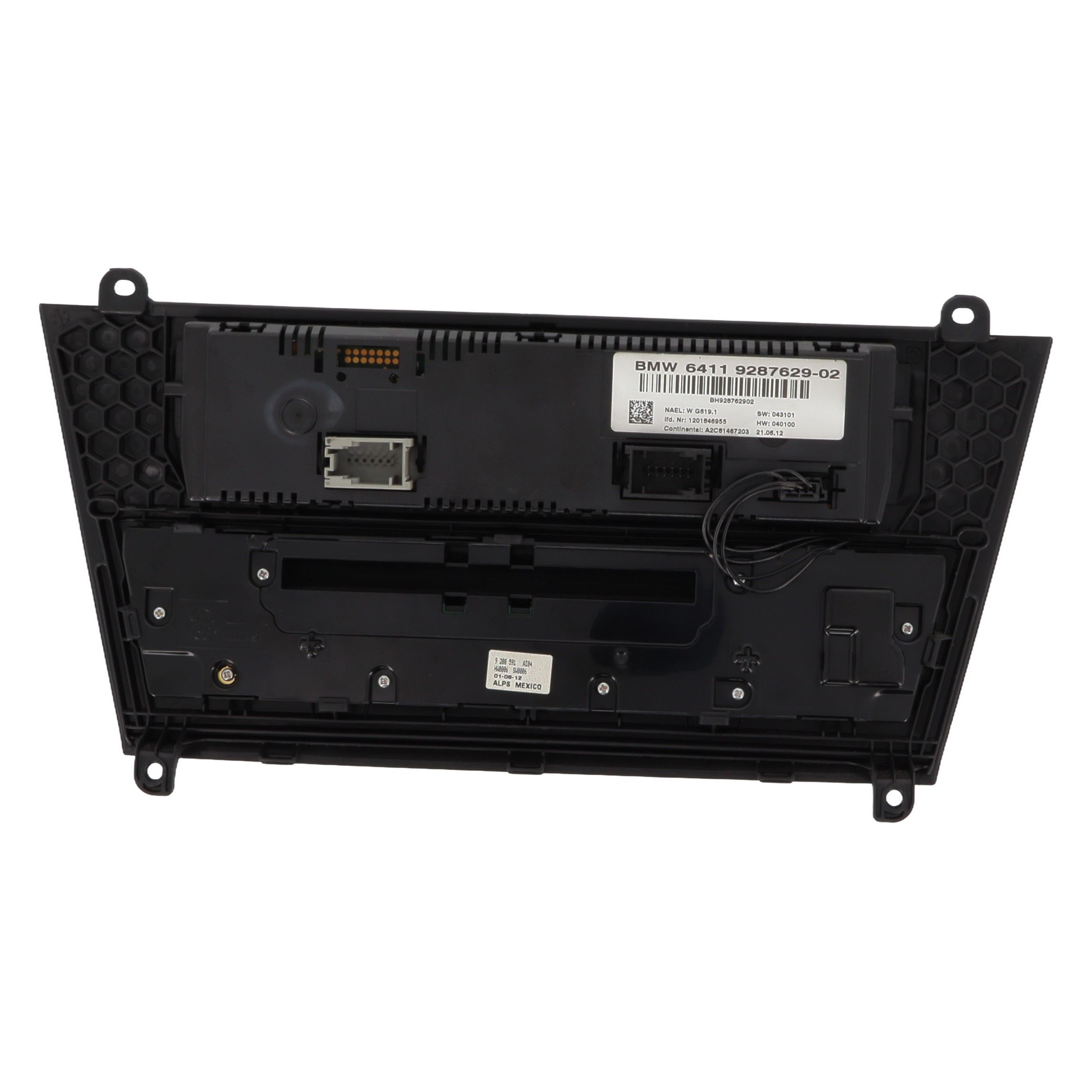 Commande chauffage pour BMW X3 F25 PHASE 1 Commande chauffage pour BMW X3 F25 PHASE 1