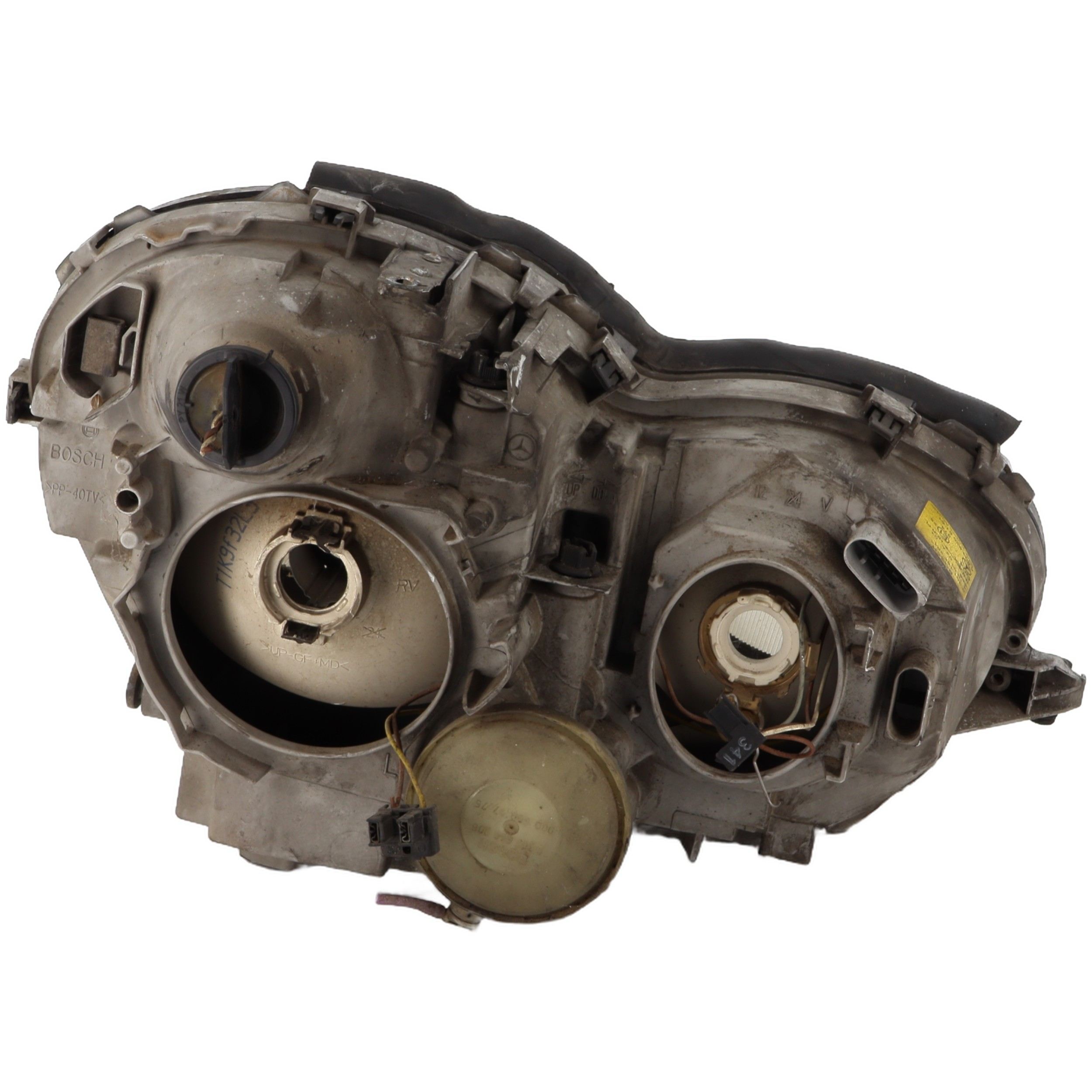Optique avant principal gauche (feux)(phare) pour MERCEDES CLASSE C 203 PHASE 1 Optique avant principal gauche (feux)(phare) pour MERCEDES CLASSE C 203 PHASE 1