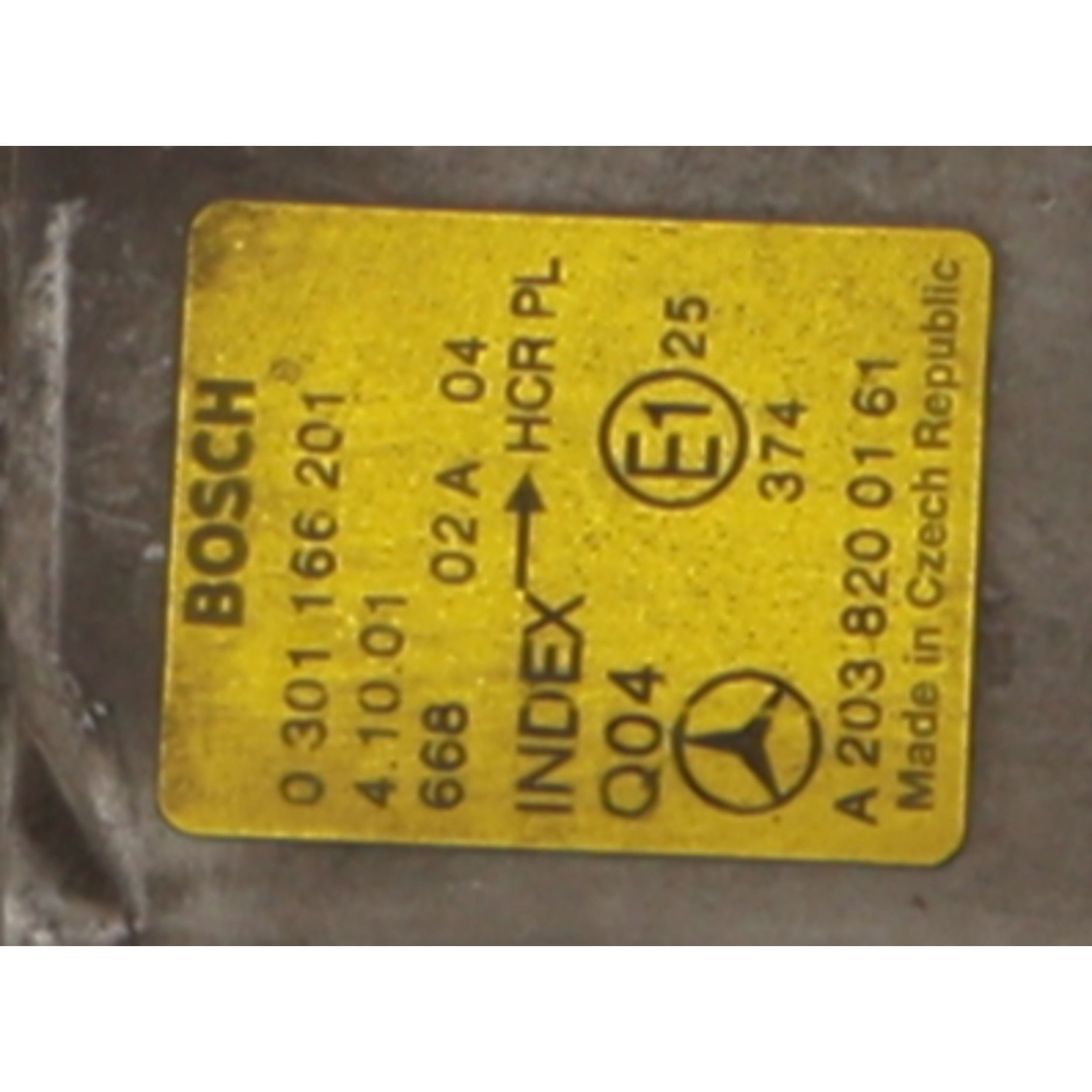 Optique avant principal gauche (feux)(phare) pour MERCEDES CLASSE C 203 PHASE 1 Optique avant principal gauche (feux)(phare) pour MERCEDES CLASSE C 203 PHASE 1
