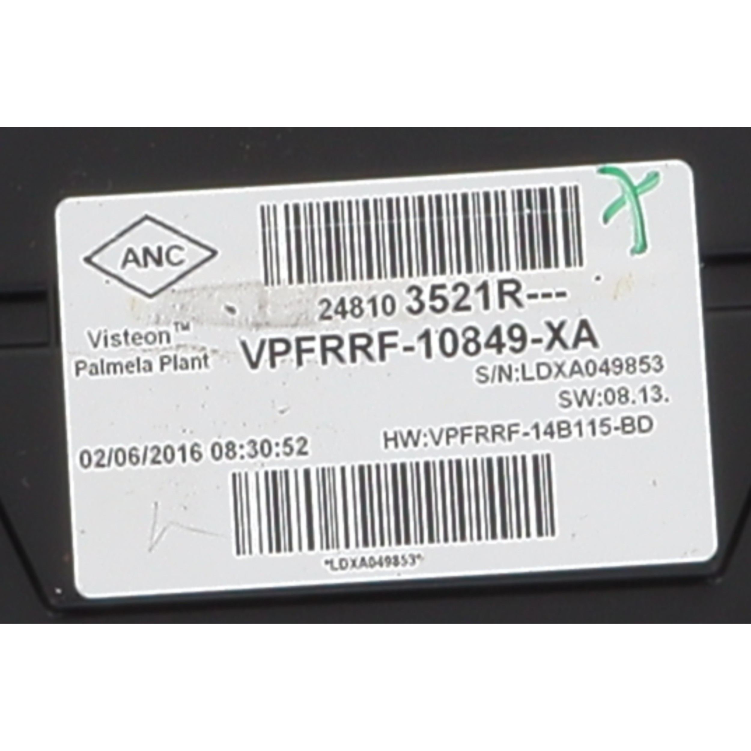 Compteur pour RENAULT CAPTUR 1 PHASE 1 Compteur pour RENAULT CAPTUR 1 PHASE 1