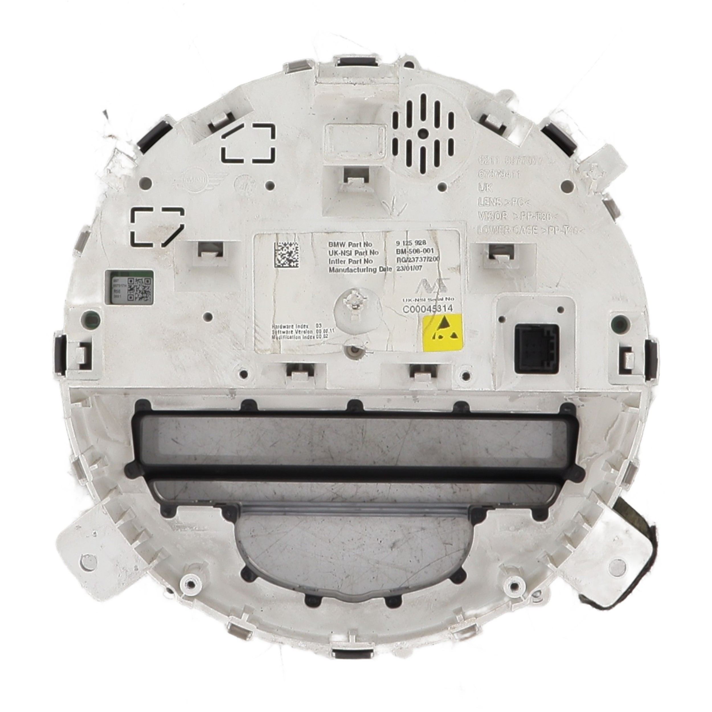 Compteur pour MINI MINI 2 R56 PHASE 1 Compteur pour MINI MINI 2 R56 PHASE 1