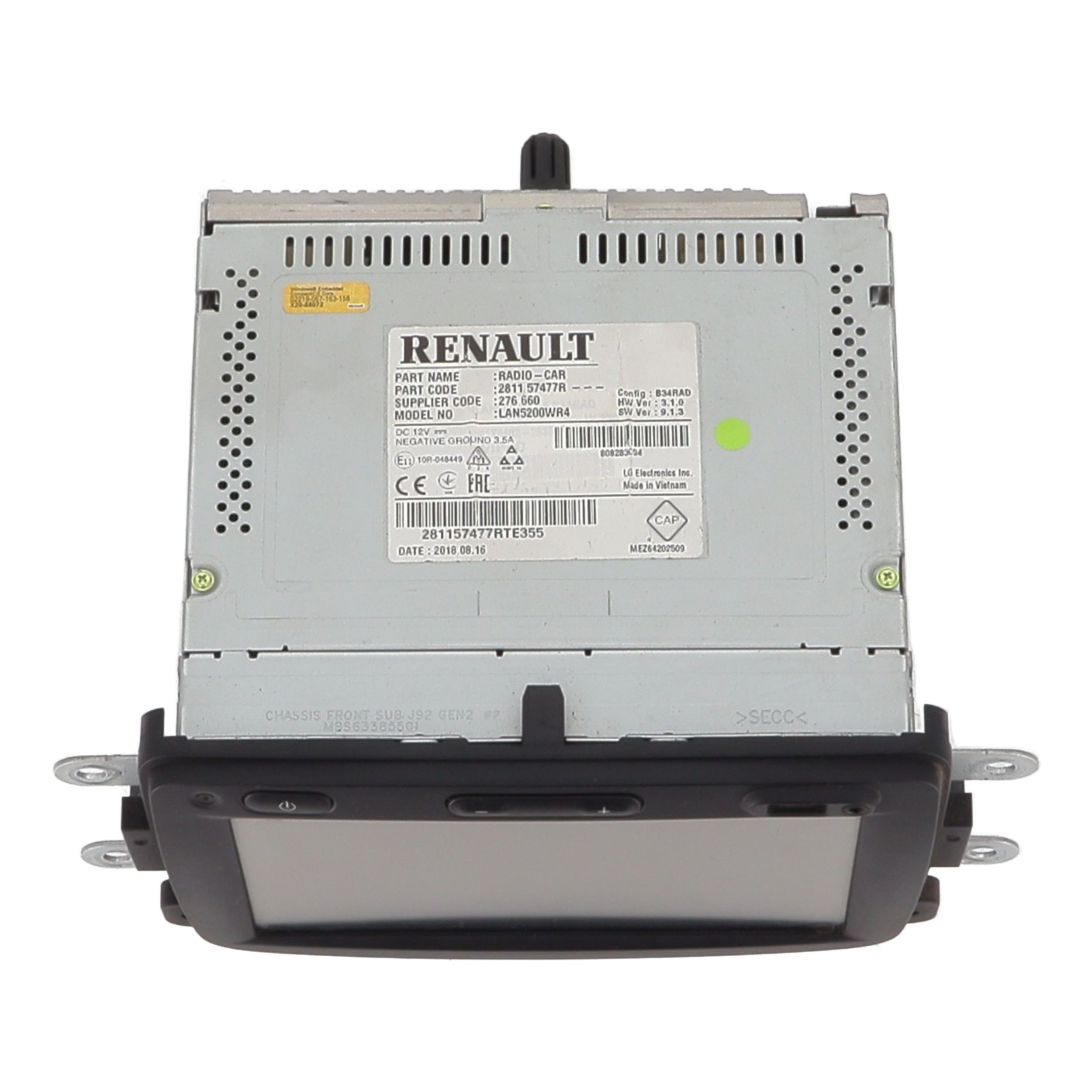 Afficheur pour RENAULT MASTER 3 PHASE 2 Afficheur pour RENAULT MASTER 3 PHASE 2