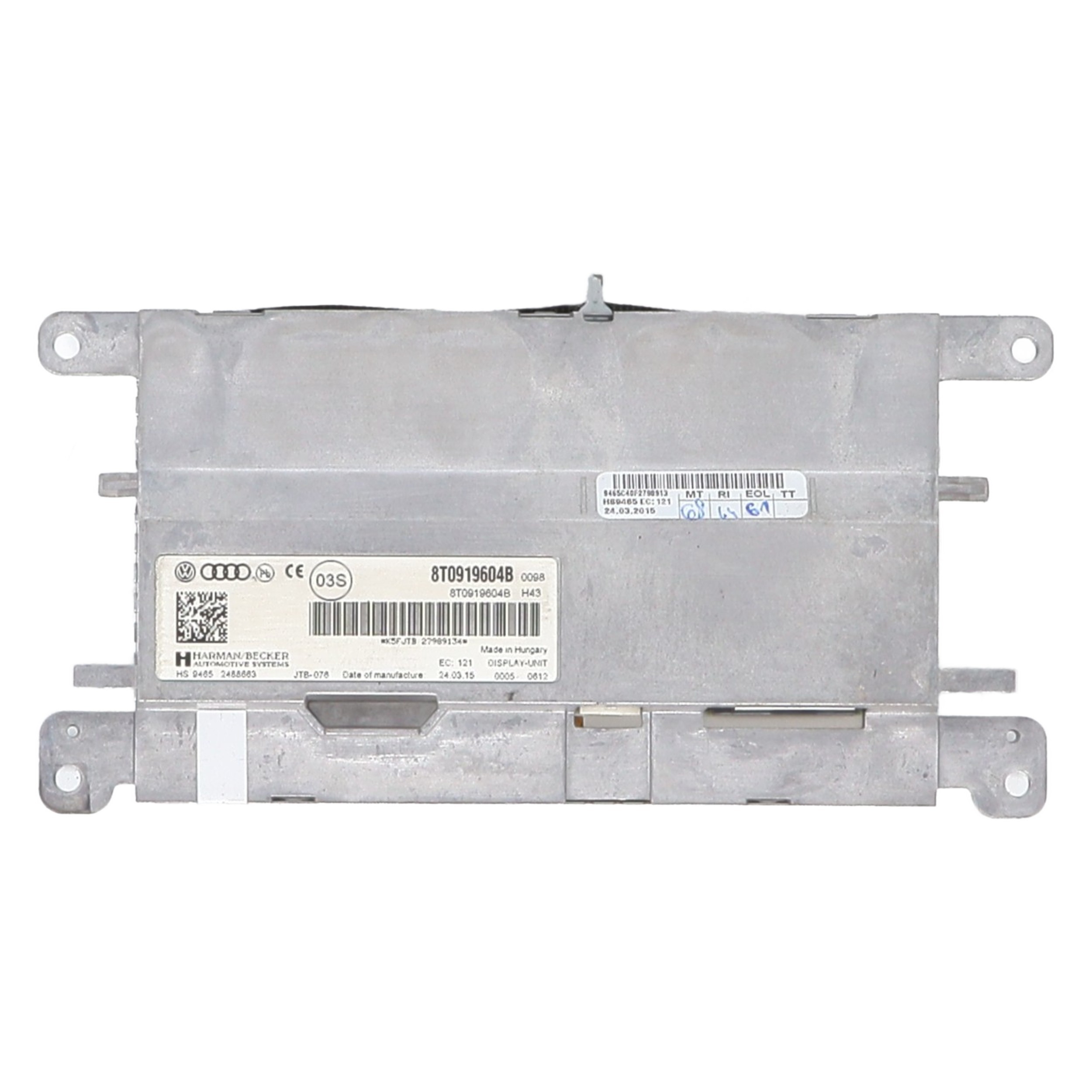 Ecran GPS pour AUDI A5 1 SPORTBACK PHASE 2 Ecran GPS pour AUDI A5 1 SPORTBACK PHASE 2