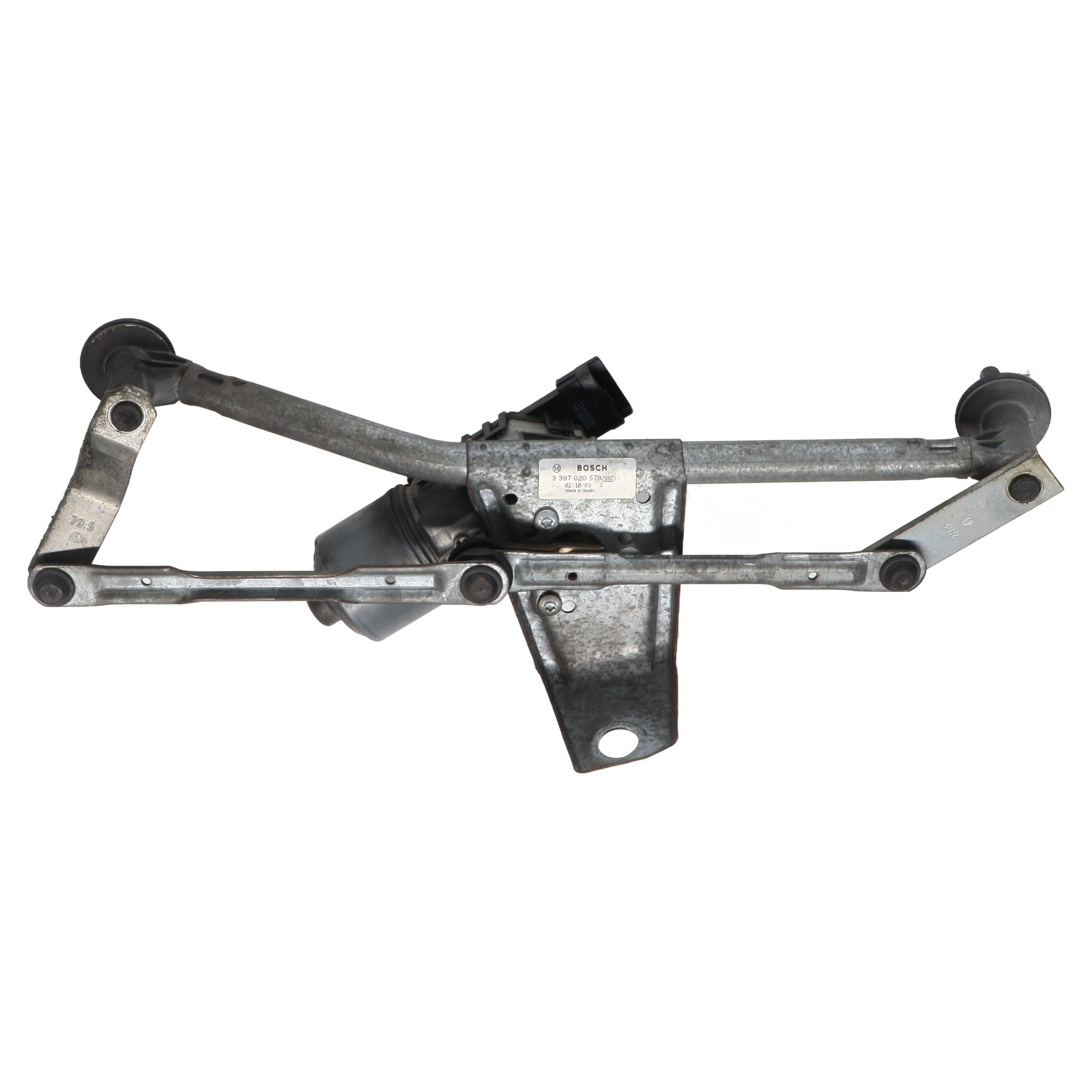 Mot. essuie glace avant pour PEUGEOT 206 PHASE 2 BREAK Mot. essuie glace avant pour PEUGEOT 206 PHASE 2 BREAK